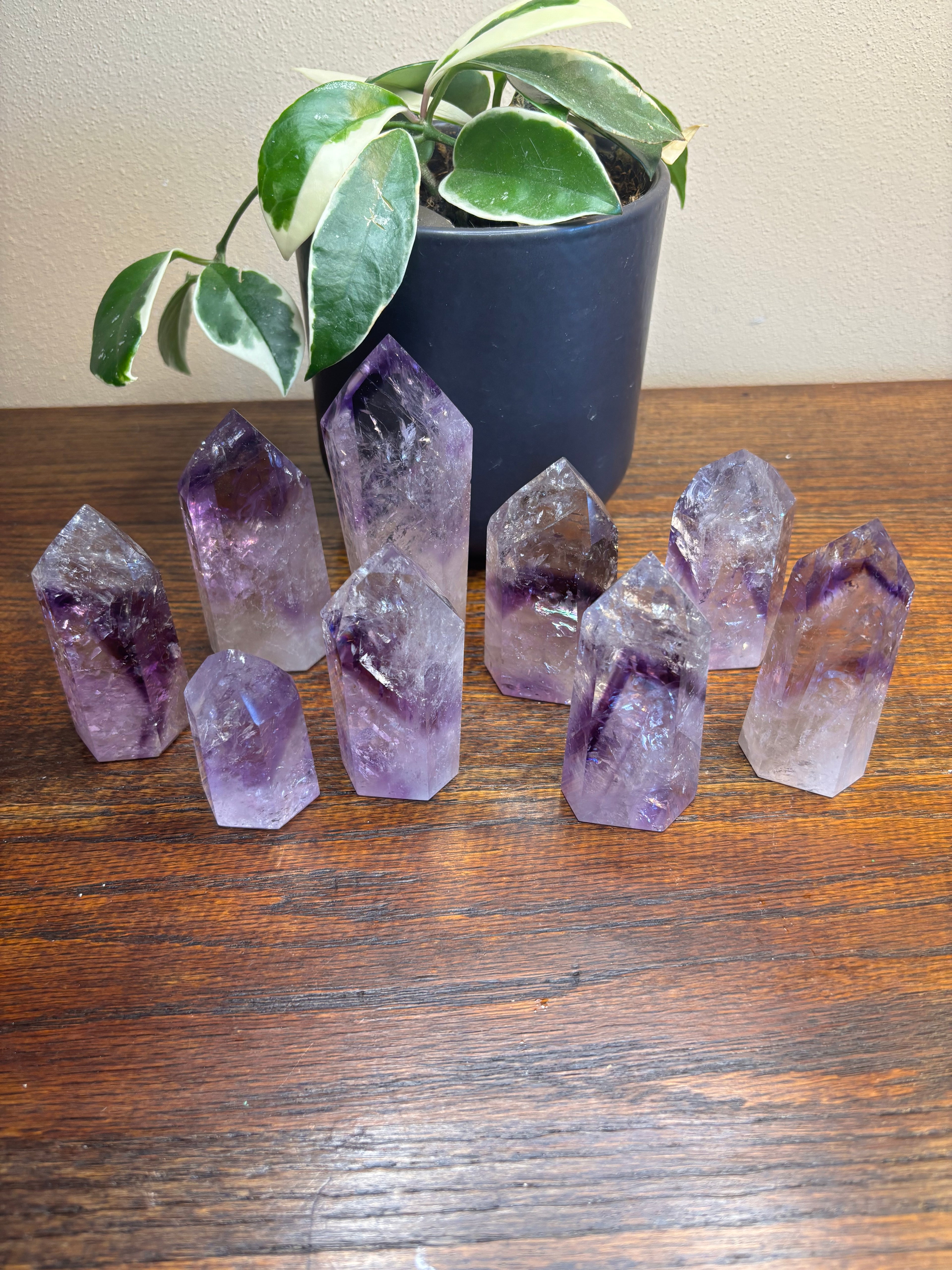 AAA grade Amethyst towers - click for more photos!