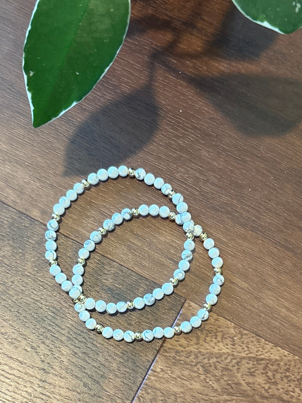Howlite bracelet