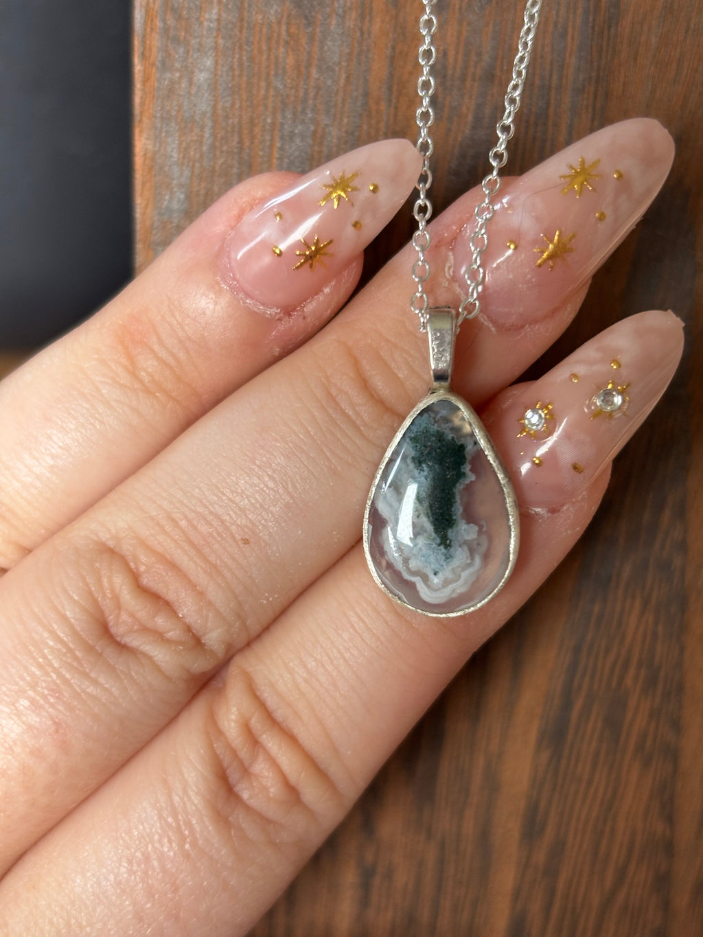 Ocean Jasper in Silver Necklaces - click to see more!