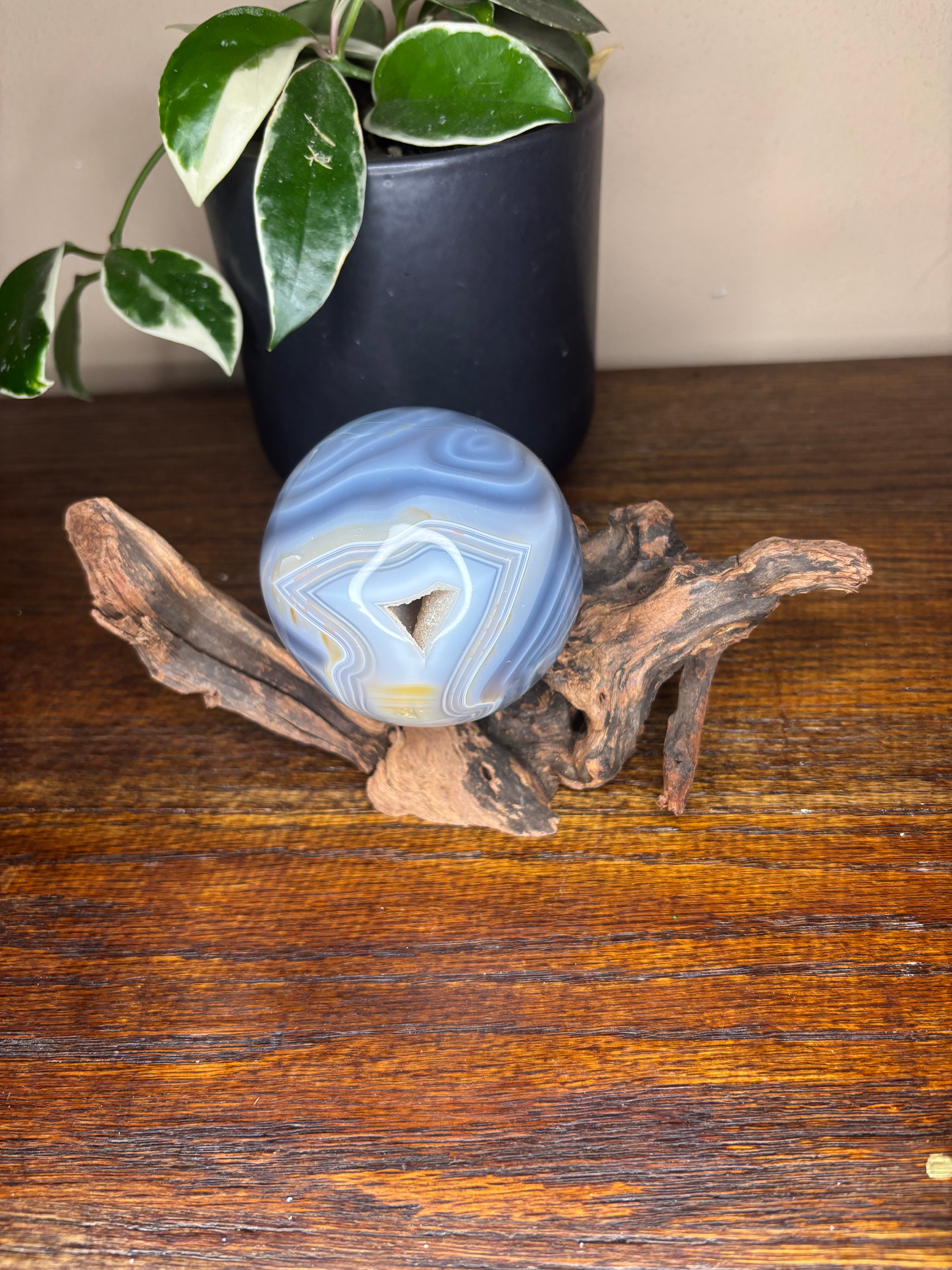 Agate sphere