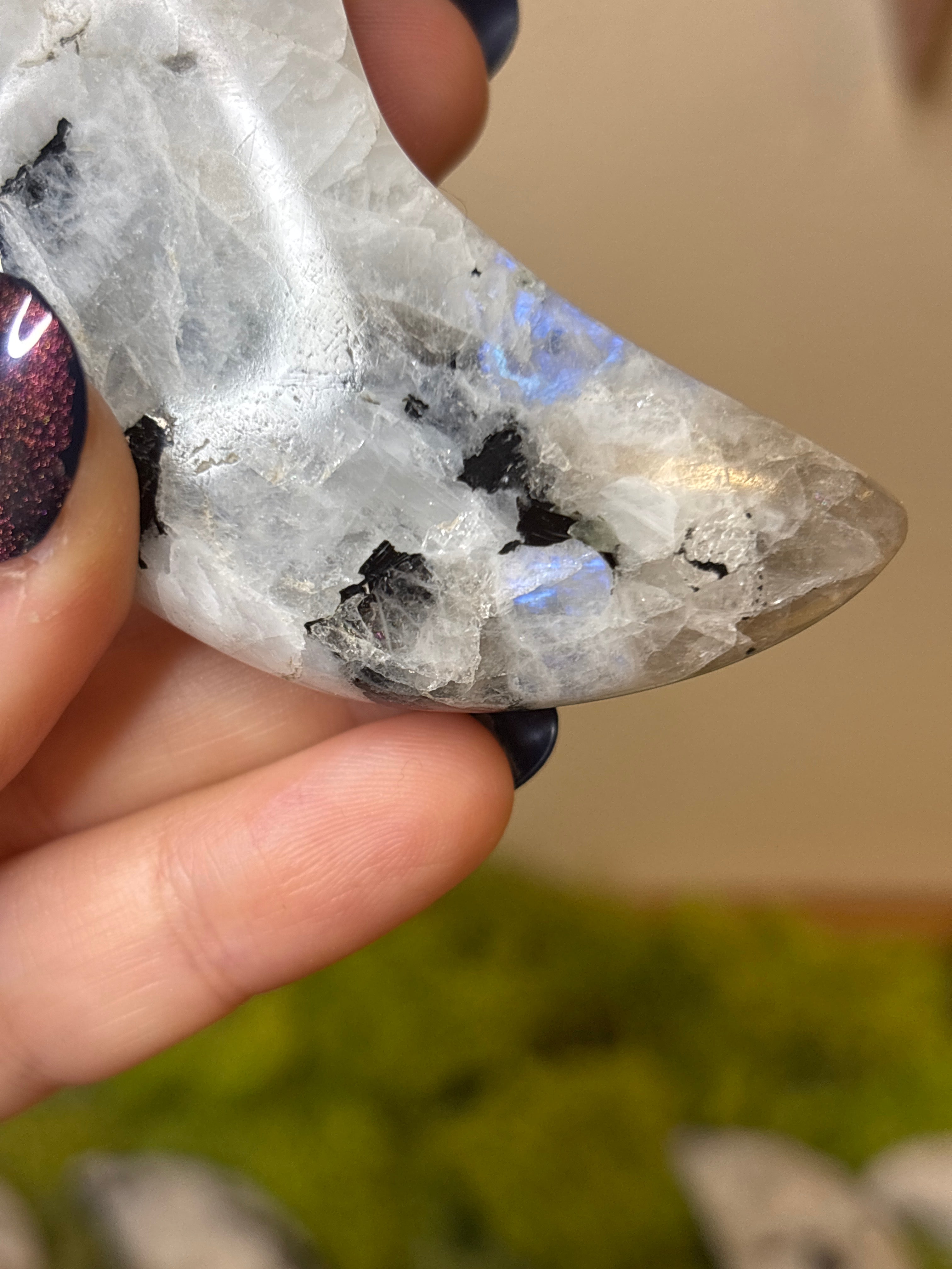 Rainbow moonstone moons