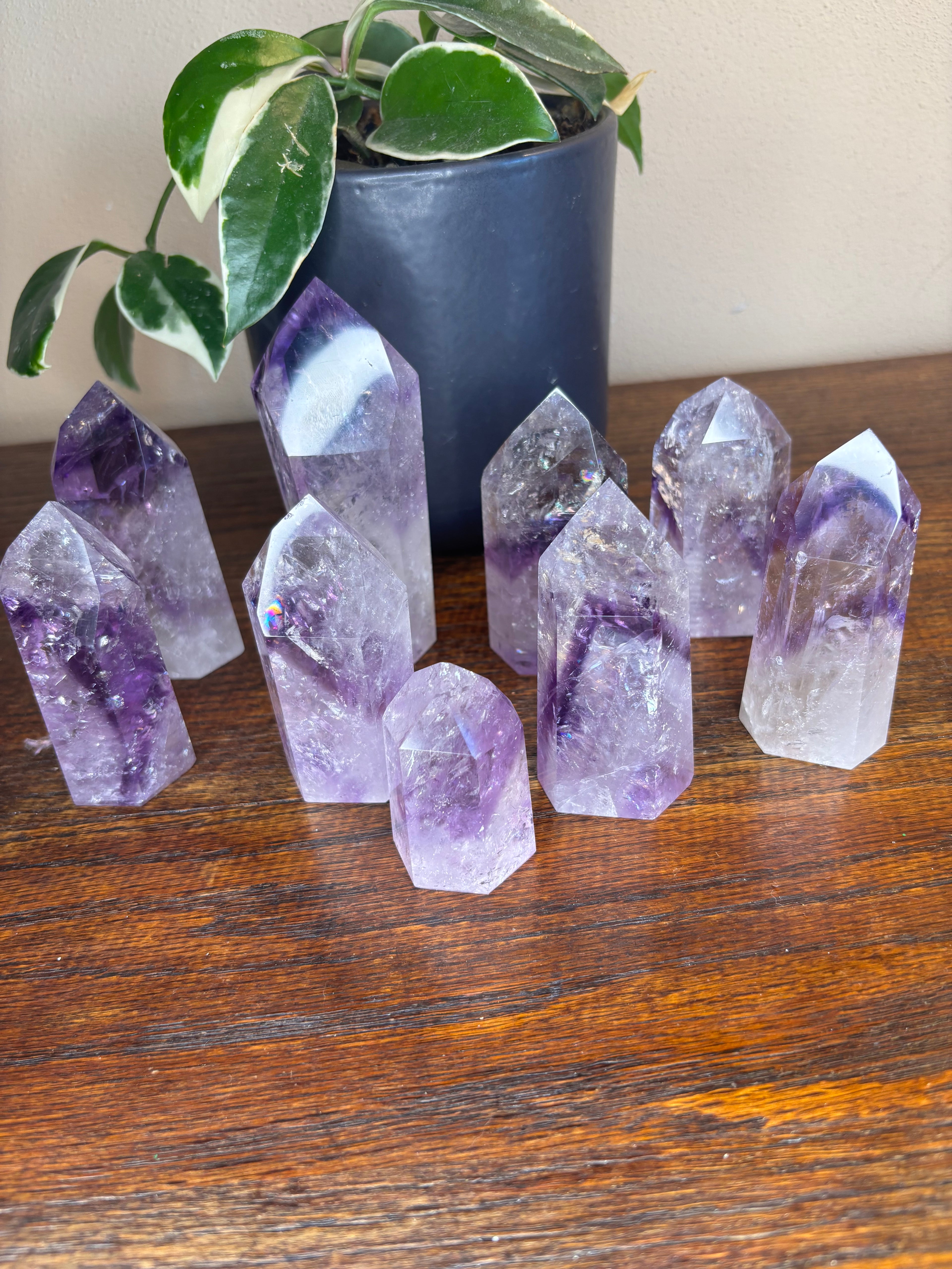 AAA grade Amethyst towers - click for more photos!