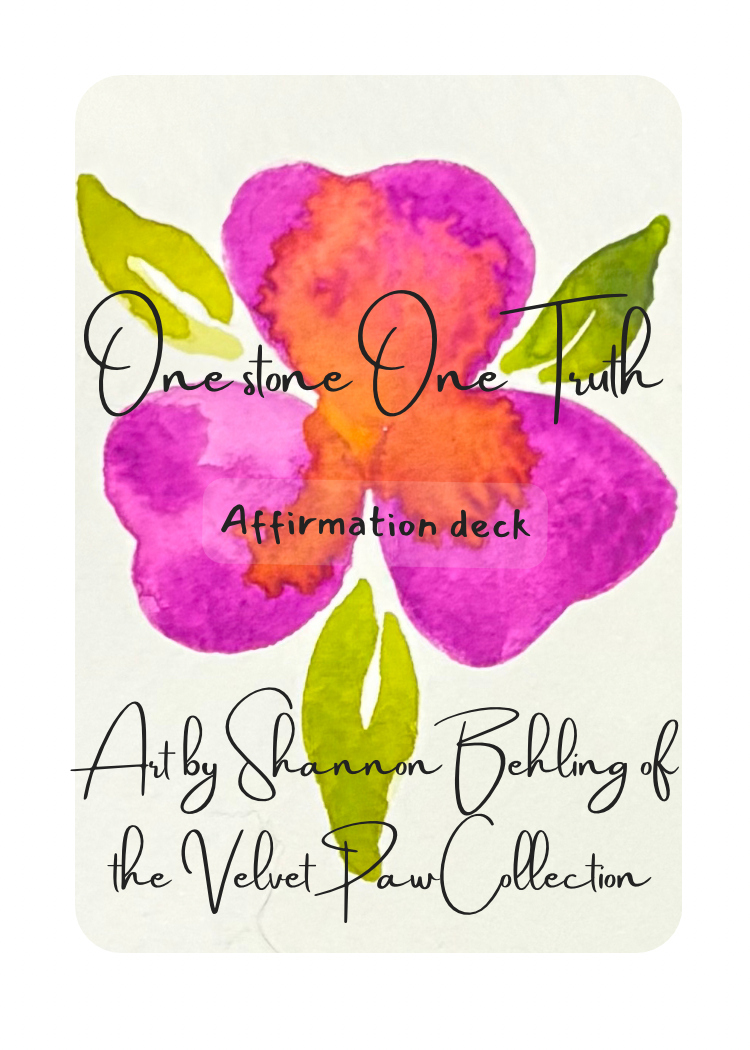 Affirmation card deck of 30