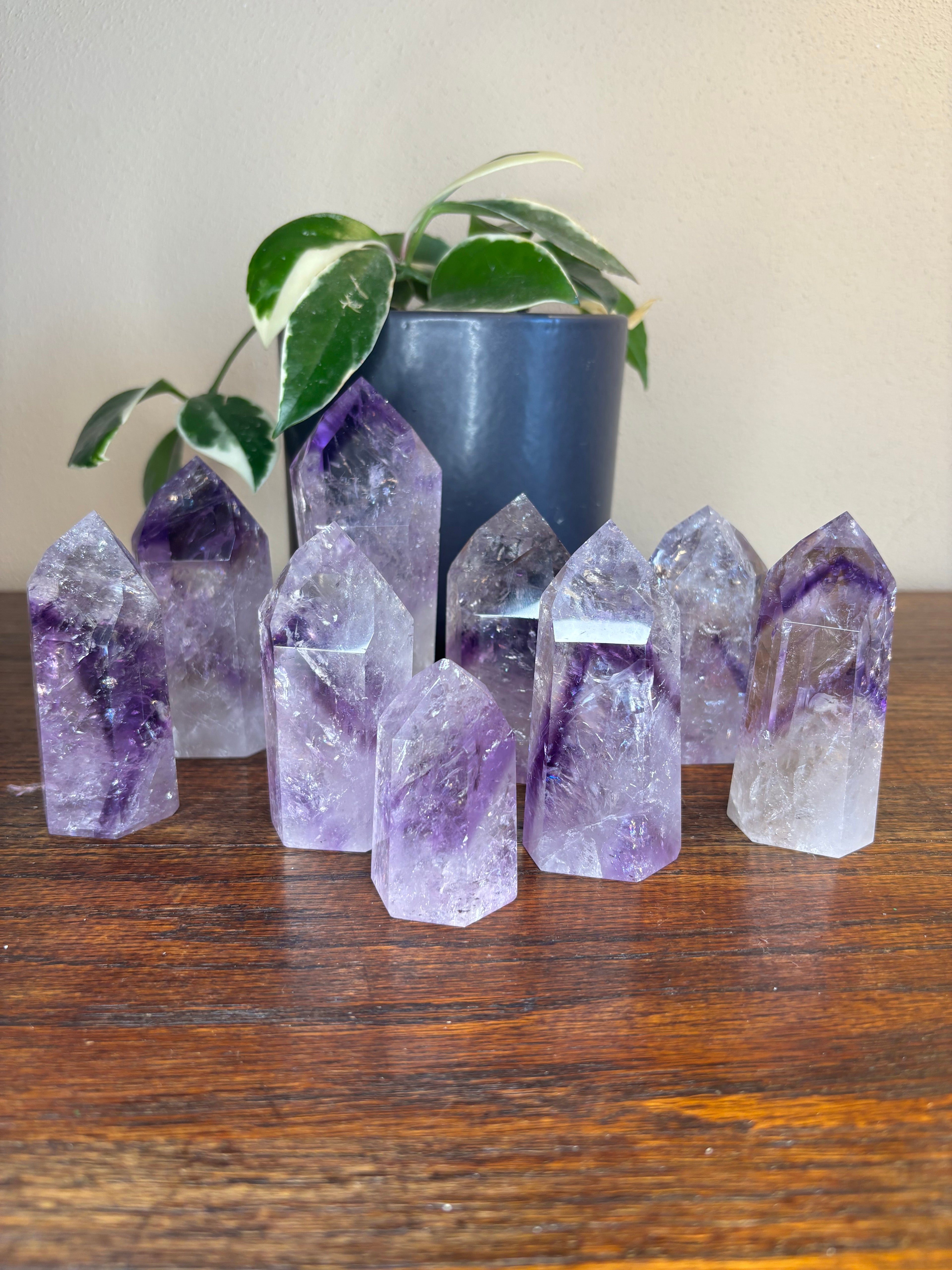 AAA grade Amethyst towers - click for more photos!