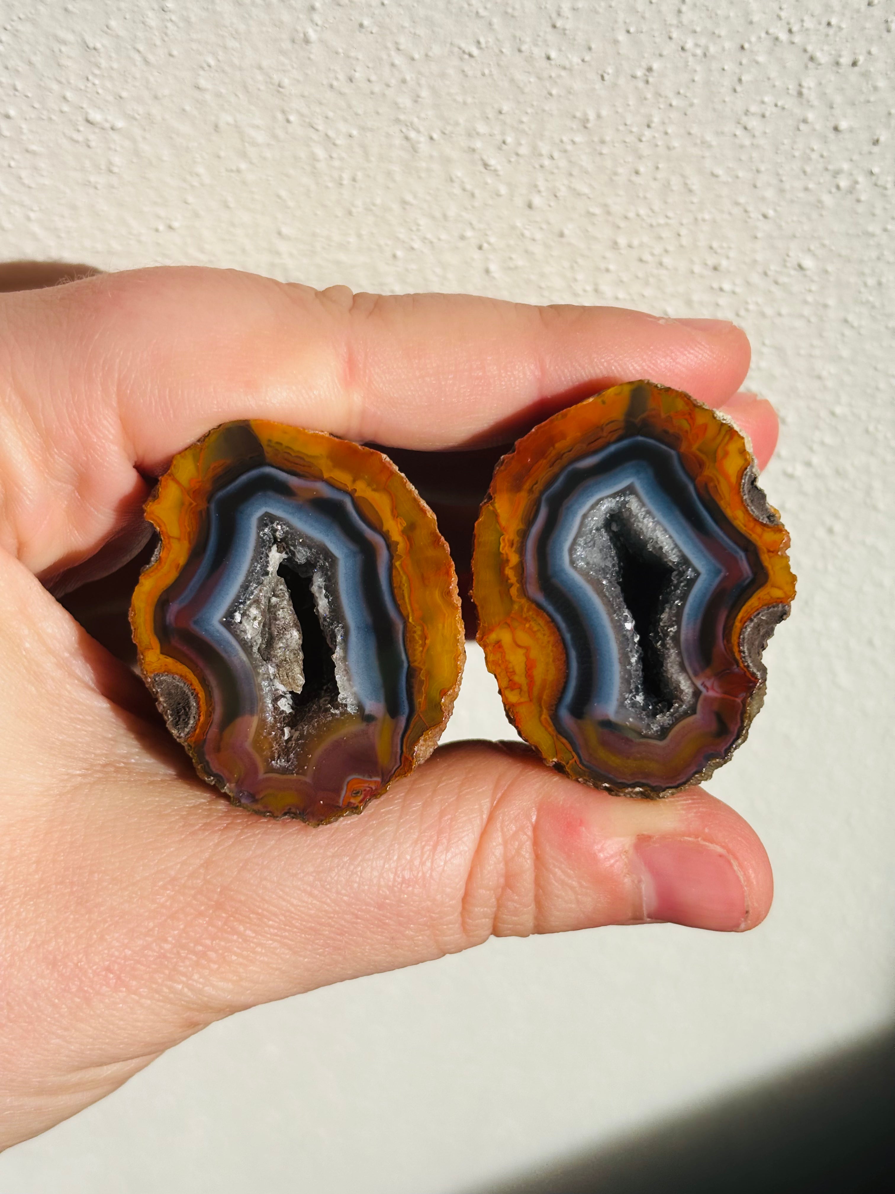Zhanguo Agate pair