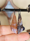 Stone earrings