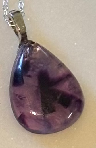 Phantom amethyst necklaces