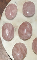 Rose Quartz large palm stones