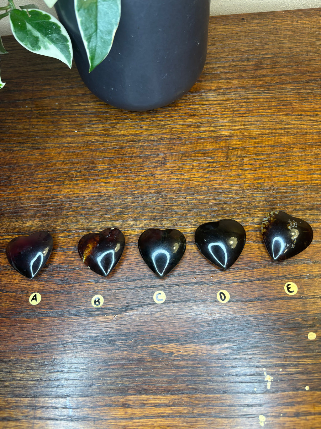 Amber Hearts