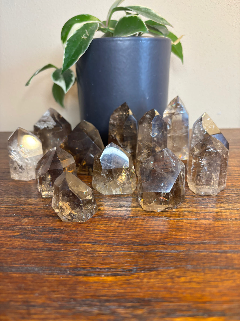 Smokey Quartz towers - click for more photos!