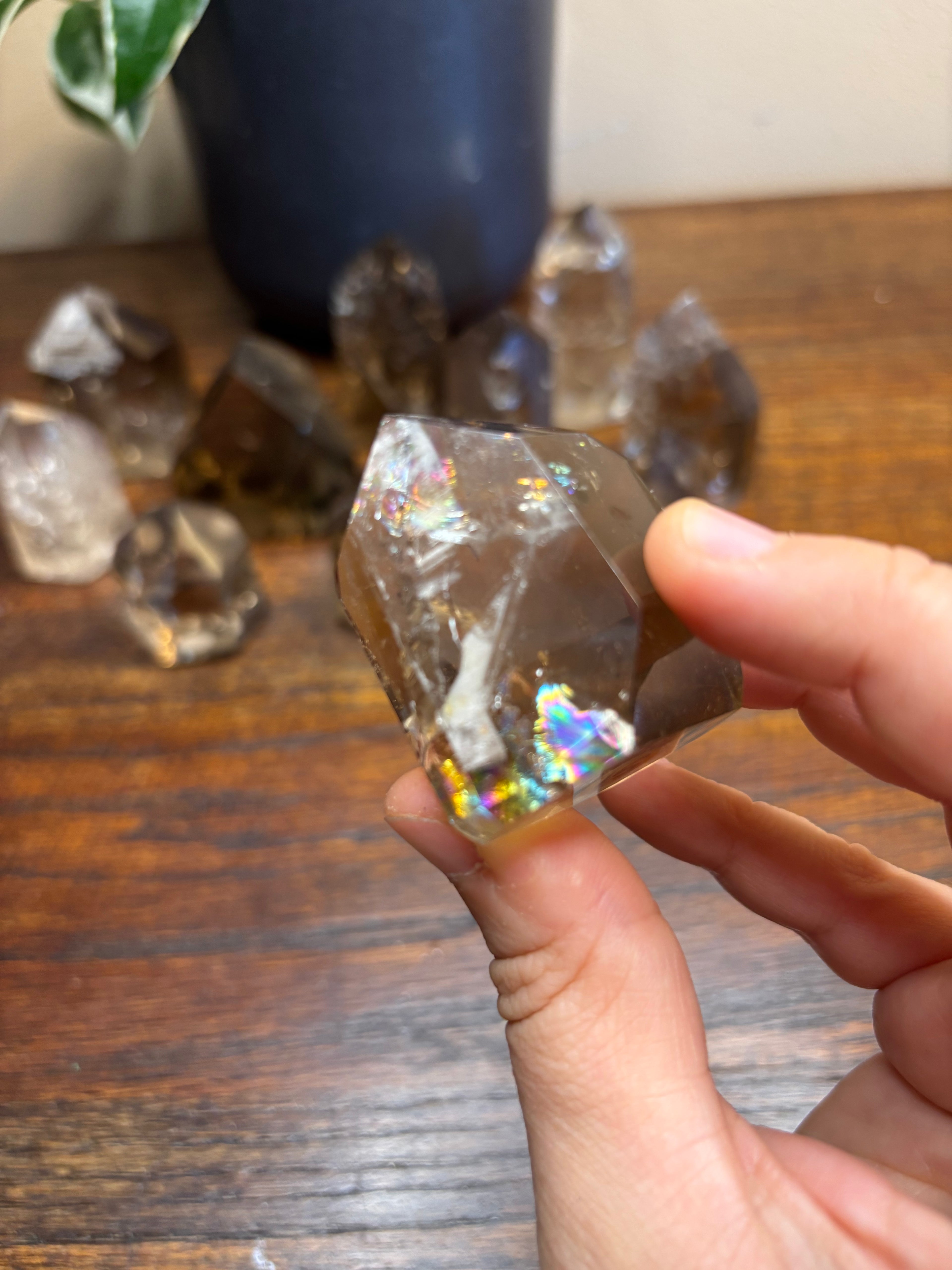Smokey Quartz towers - click for more photos!
