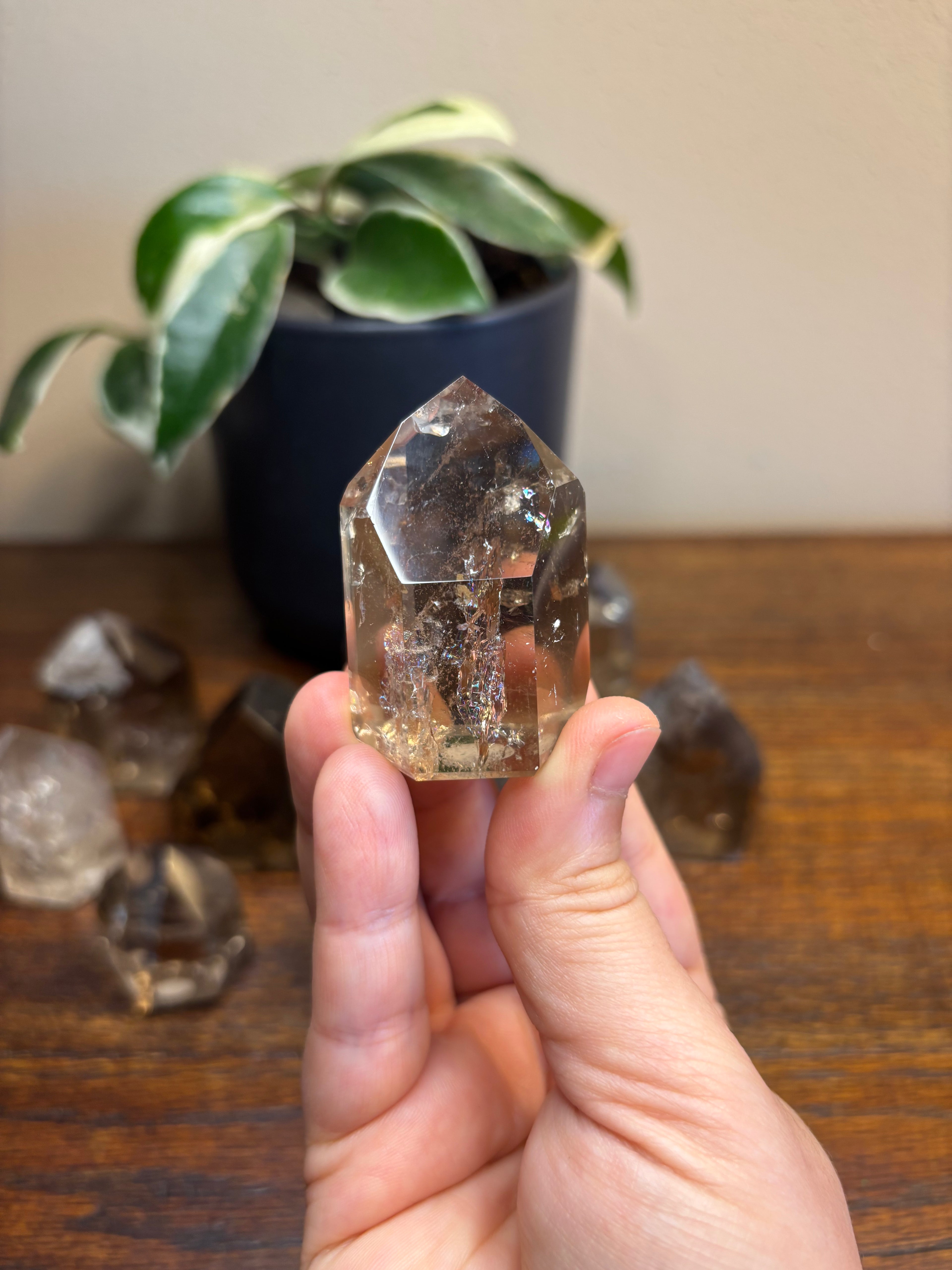 Smokey Quartz towers - click for more photos!