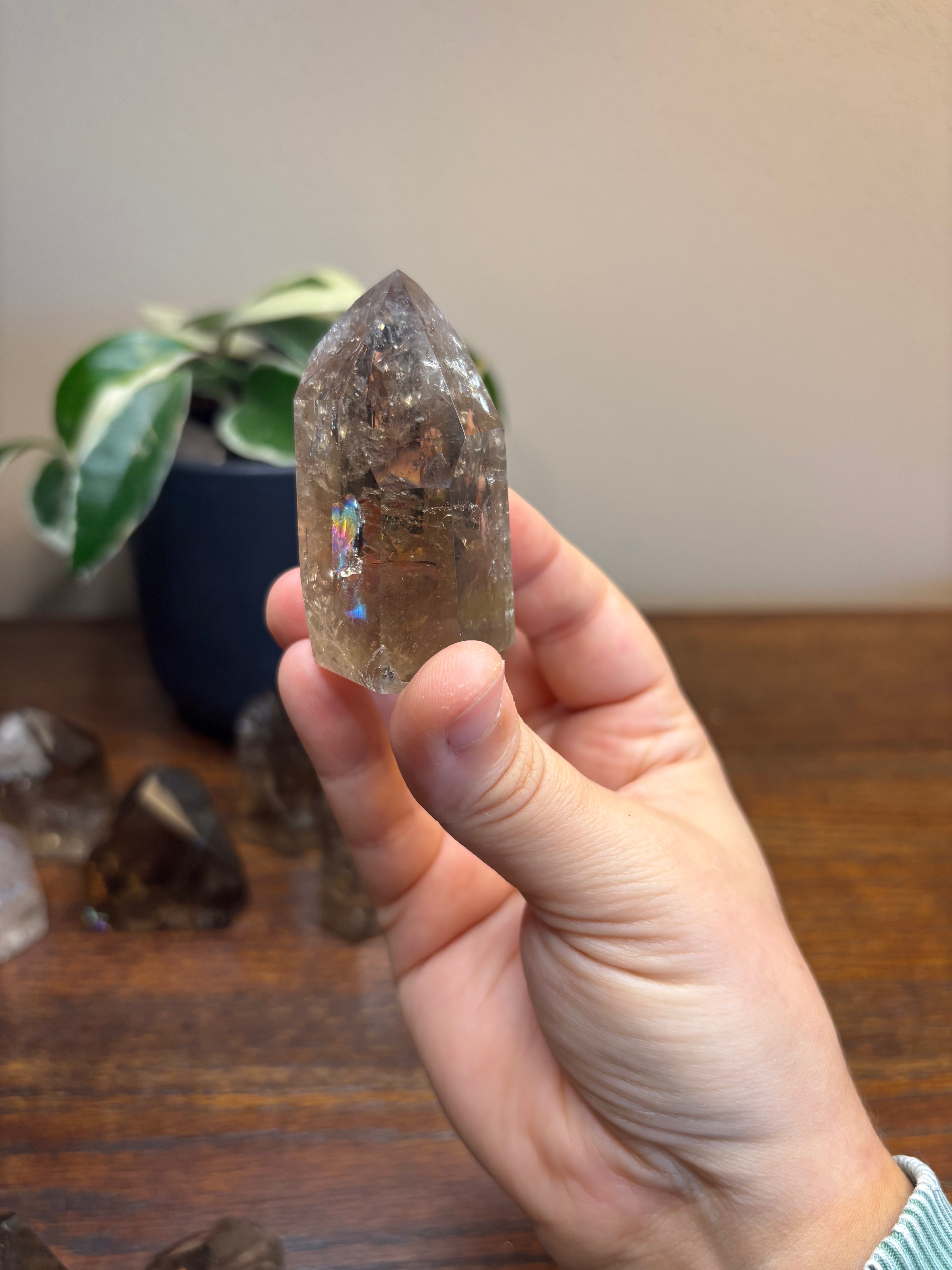 Smokey Quartz towers - click for more photos!