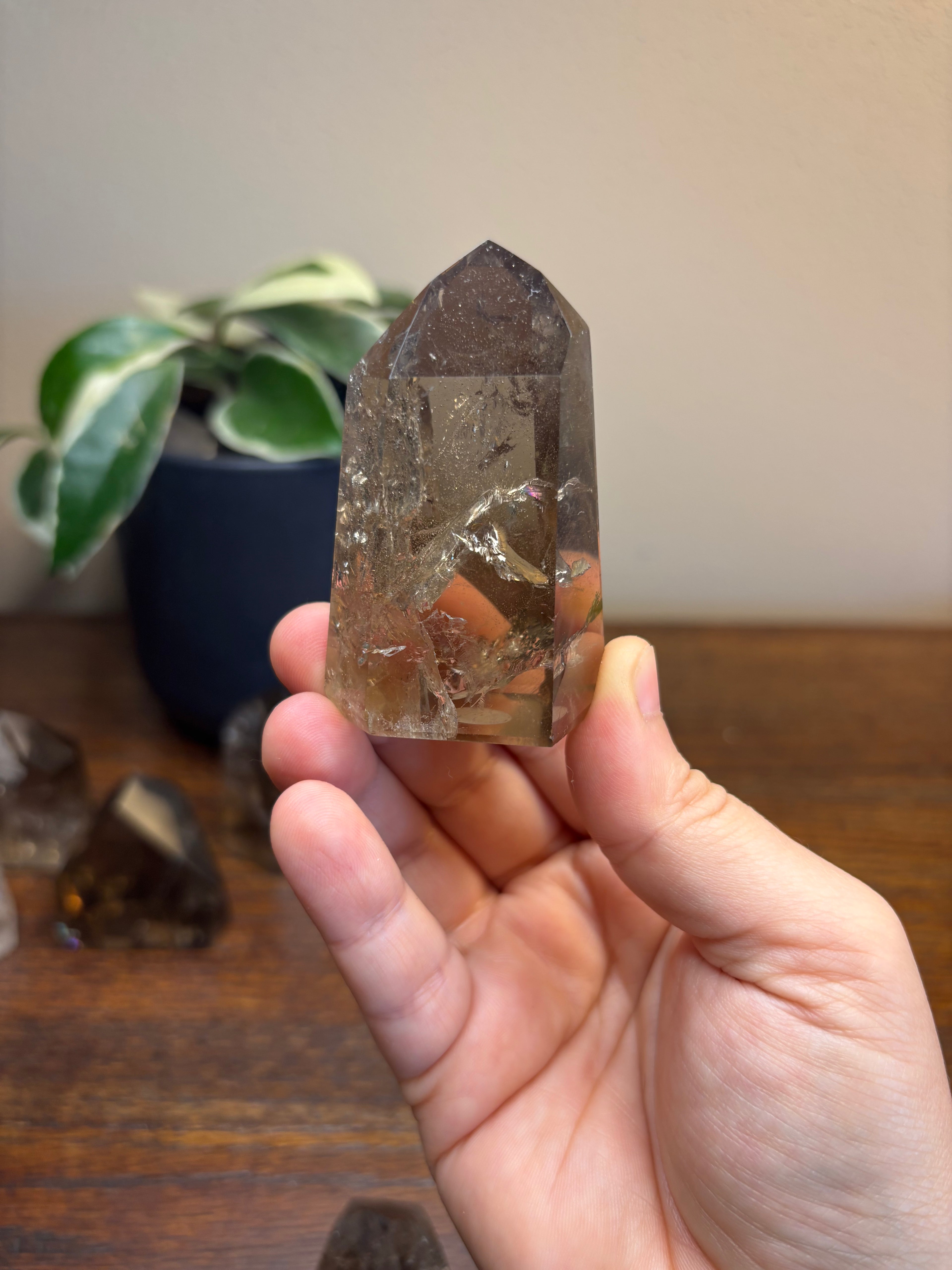 Smokey Quartz towers - click for more photos!