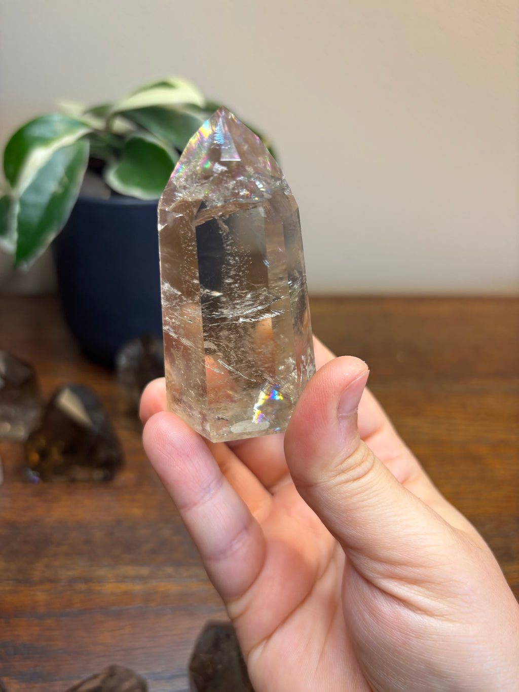 Smokey Quartz towers - click for more photos!