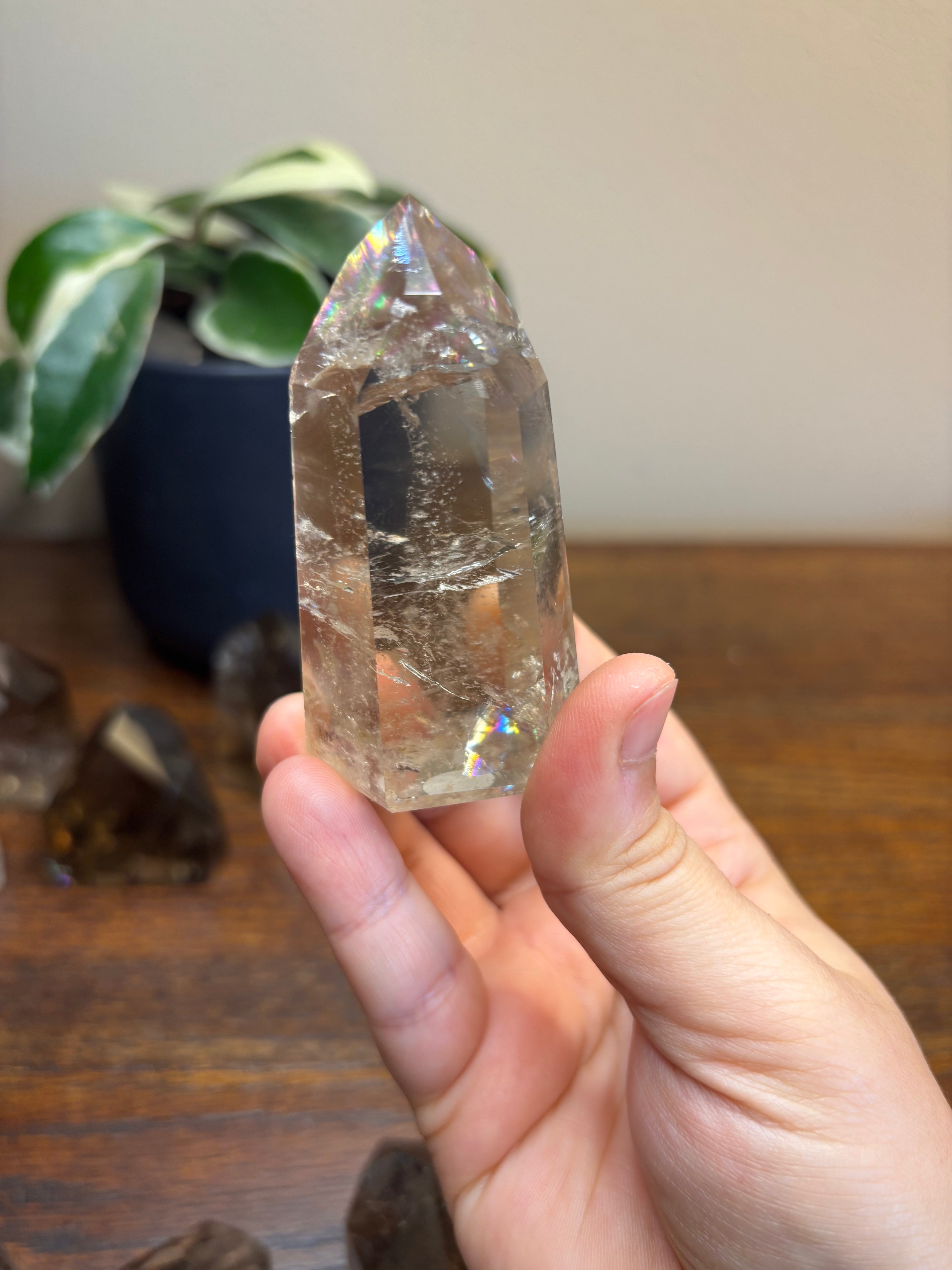 Smokey Quartz towers - click for more photos!