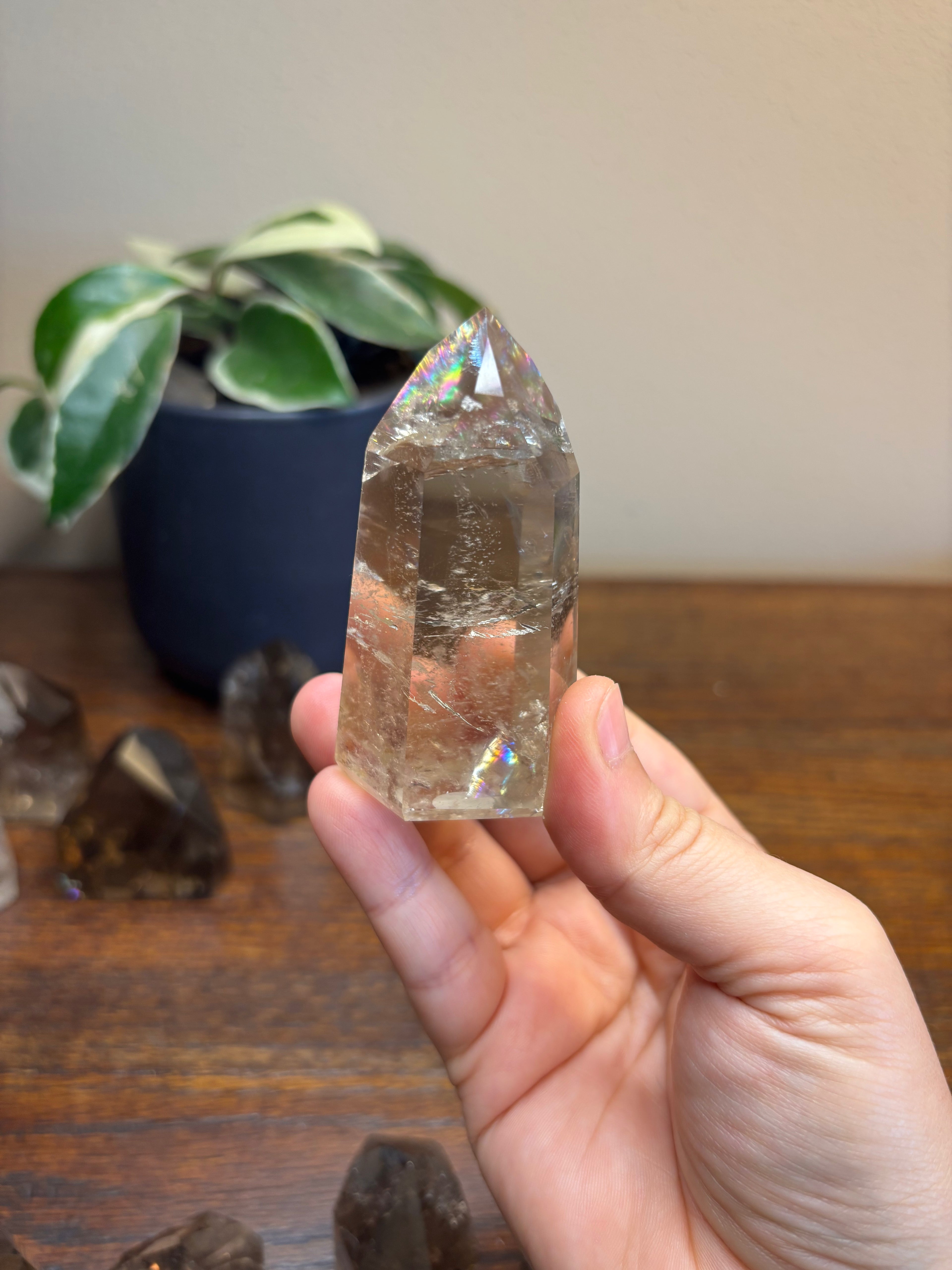 Smokey Quartz towers - click for more photos!