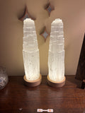 Selenite lamps