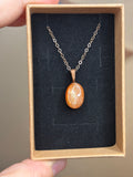 Necklace - sunstone