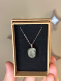Necklace - gold sheen obsidian