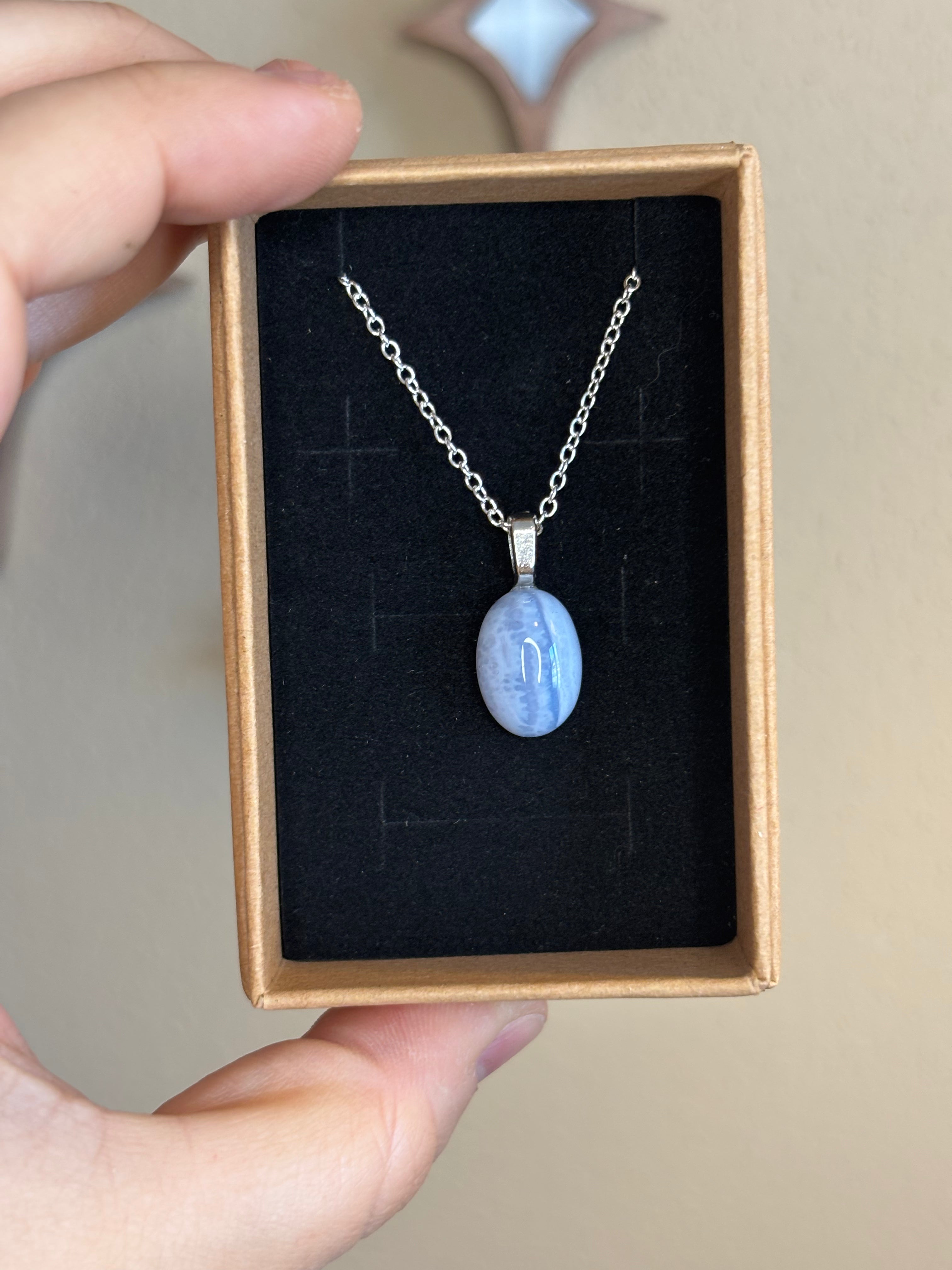Necklaces - Blue Lace Agate - click to see more!
