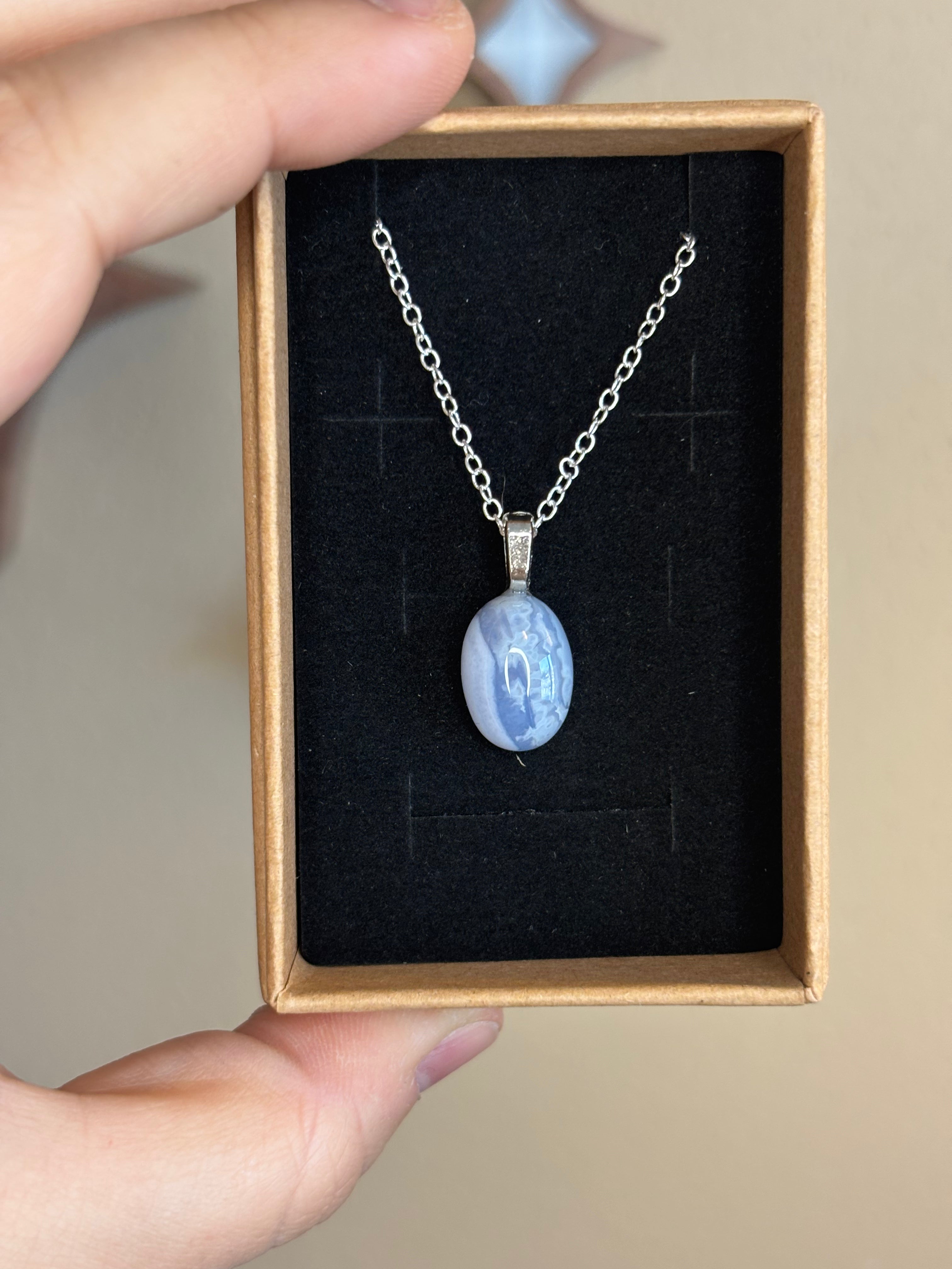 Necklaces - Blue Lace Agate - click to see more!