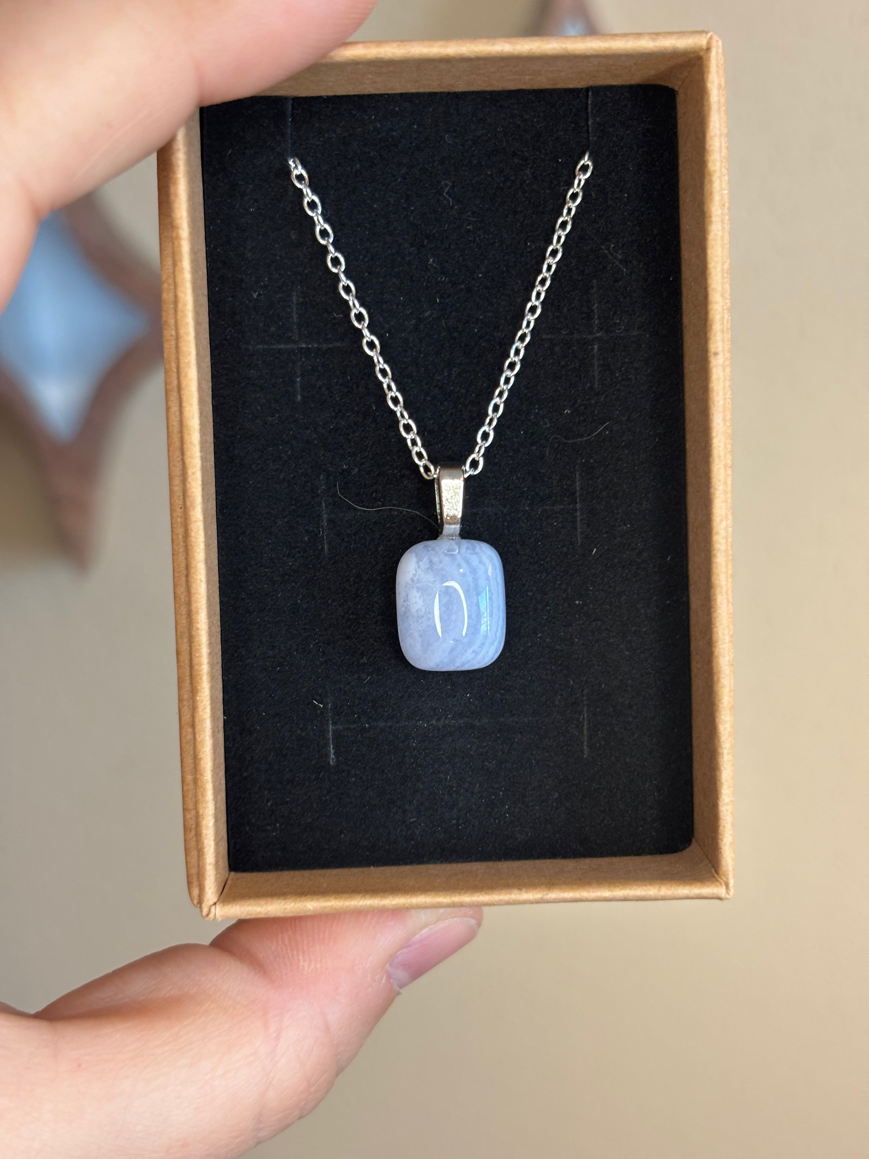 Necklaces - Blue Lace Agate - click to see more!