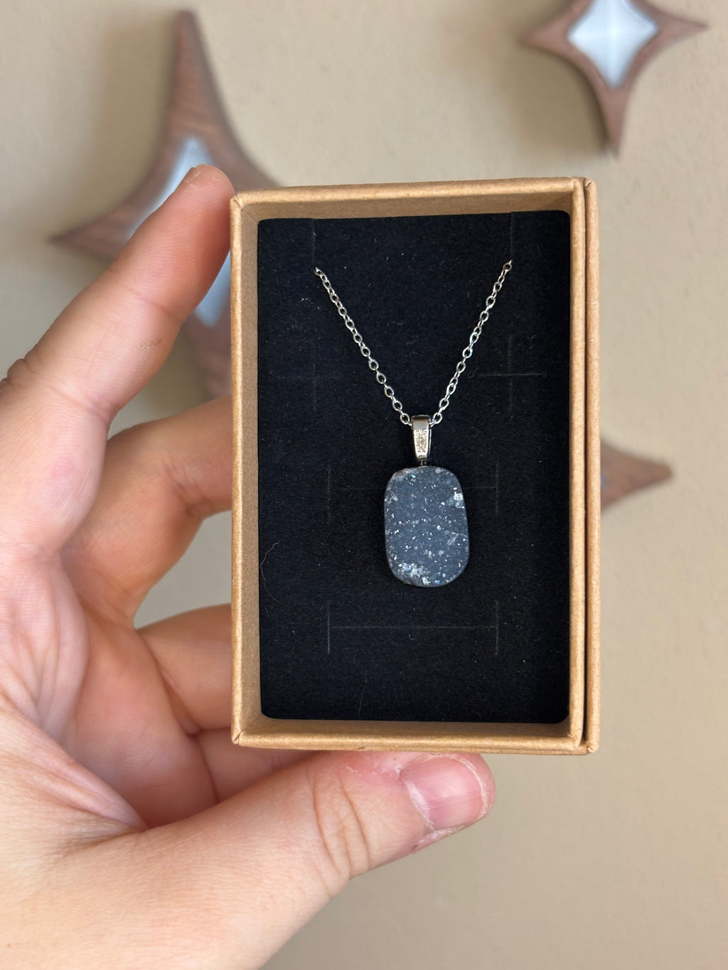 Necklace - sugar drusy