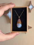 Necklace - red moss