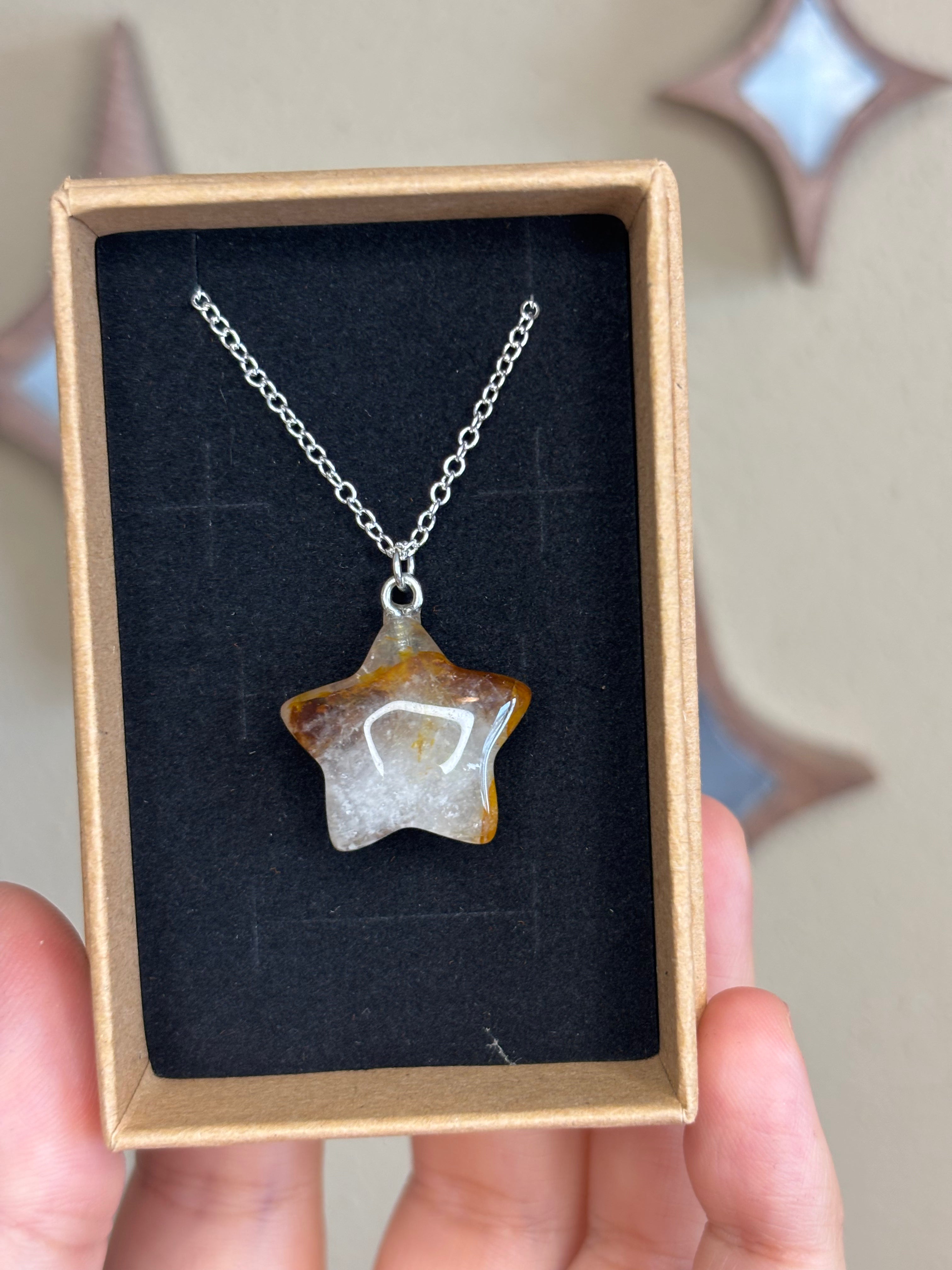 Necklaces in various shapes ❤️⭐️🌙 - click to see more!