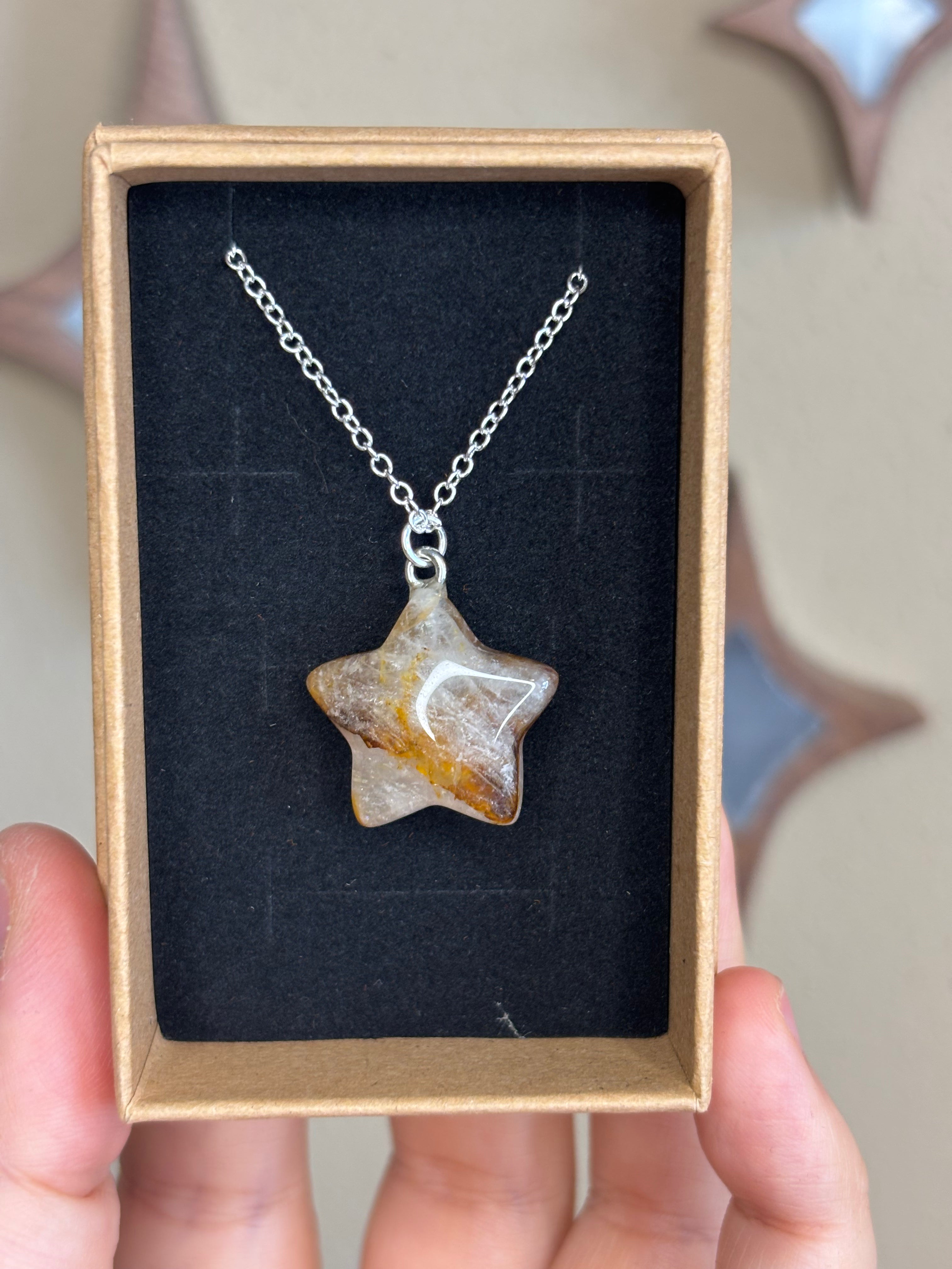 Necklaces in heart ❤️ shape and star ⭐️ shape, click to see all!