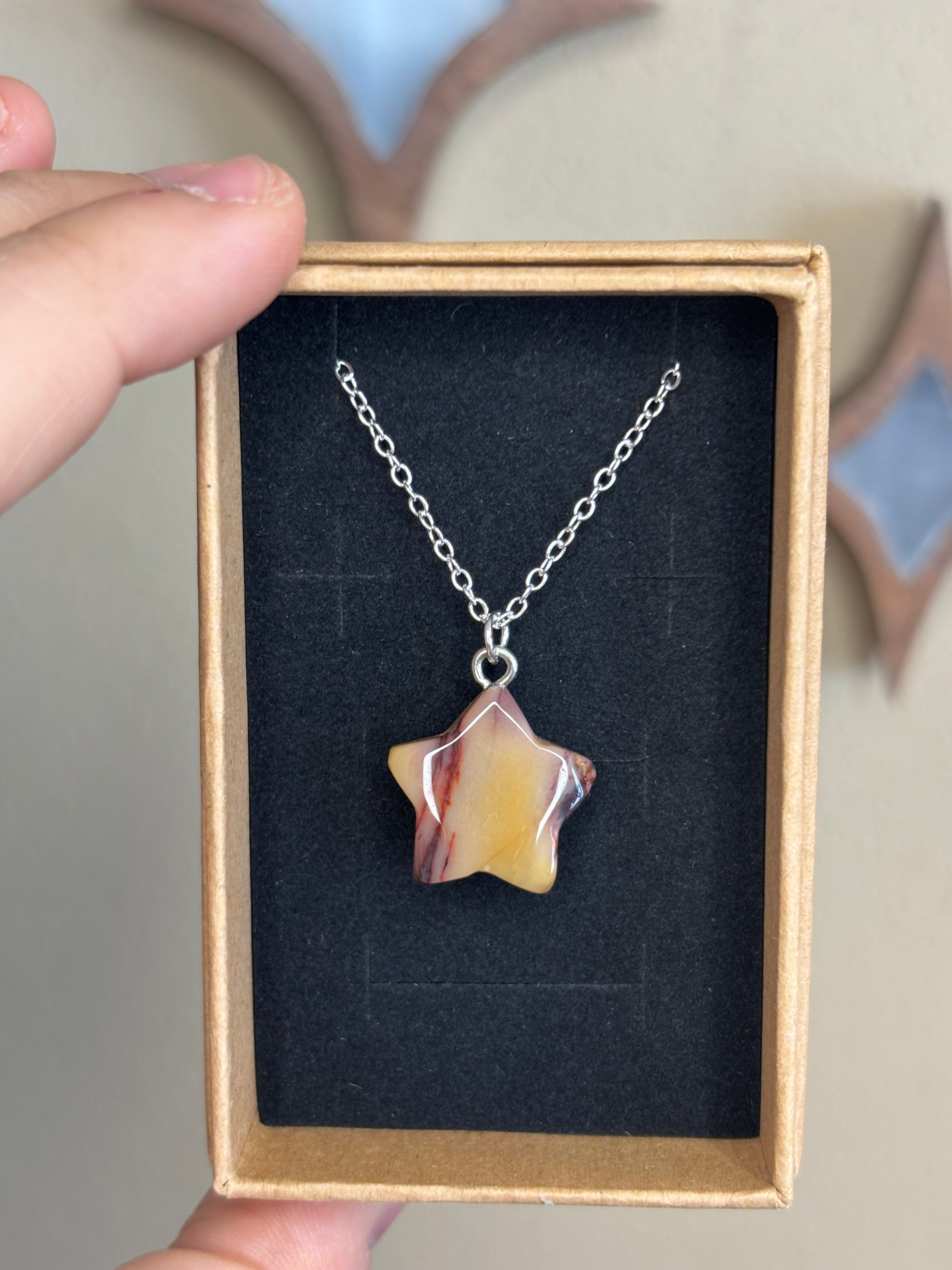 Necklaces in heart ❤️ shape and star ⭐️ shape, click to see all!