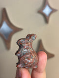Bunny carvings various materials - click to see more!