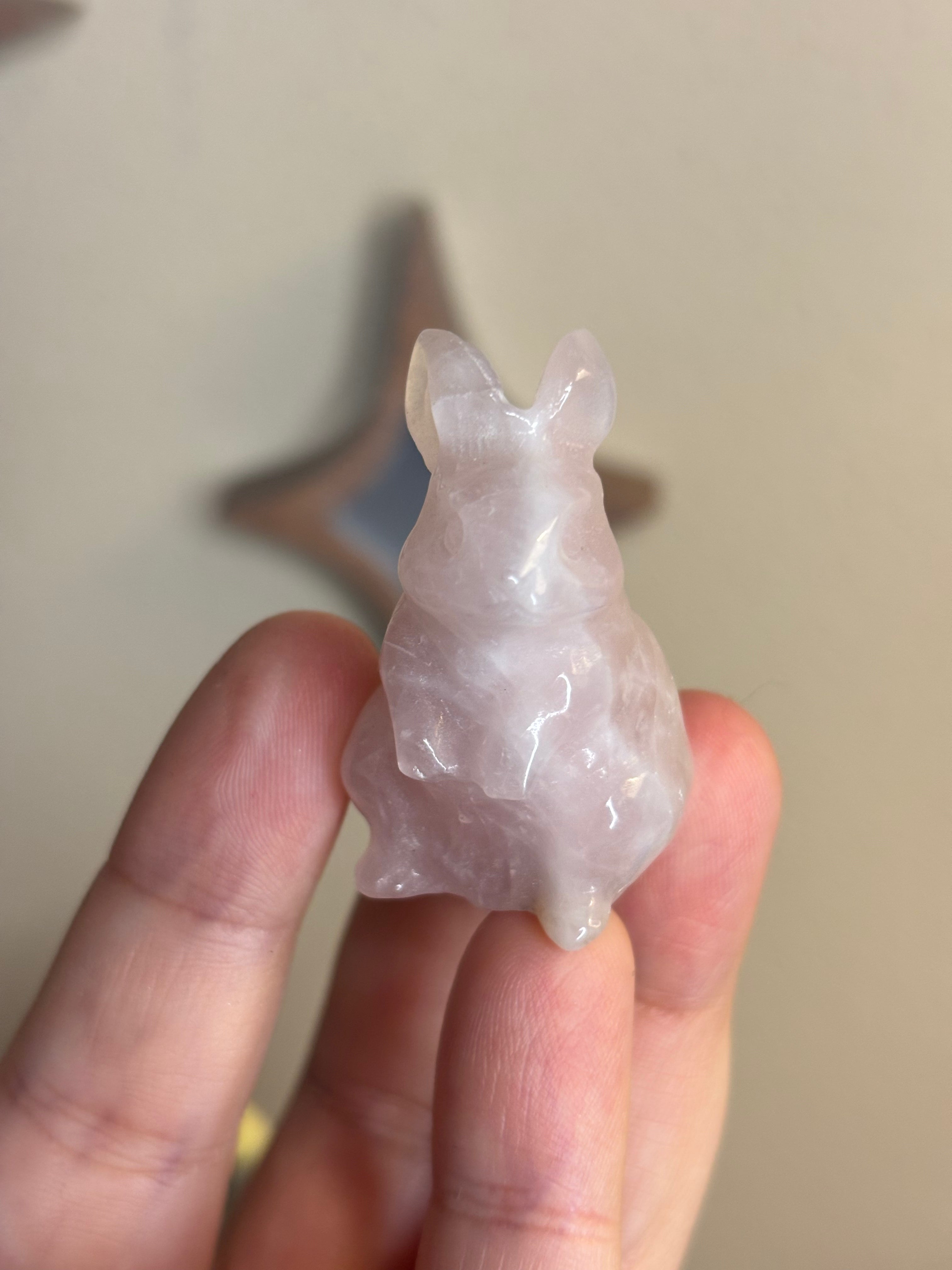Bunny carvings various materials - click to see more!