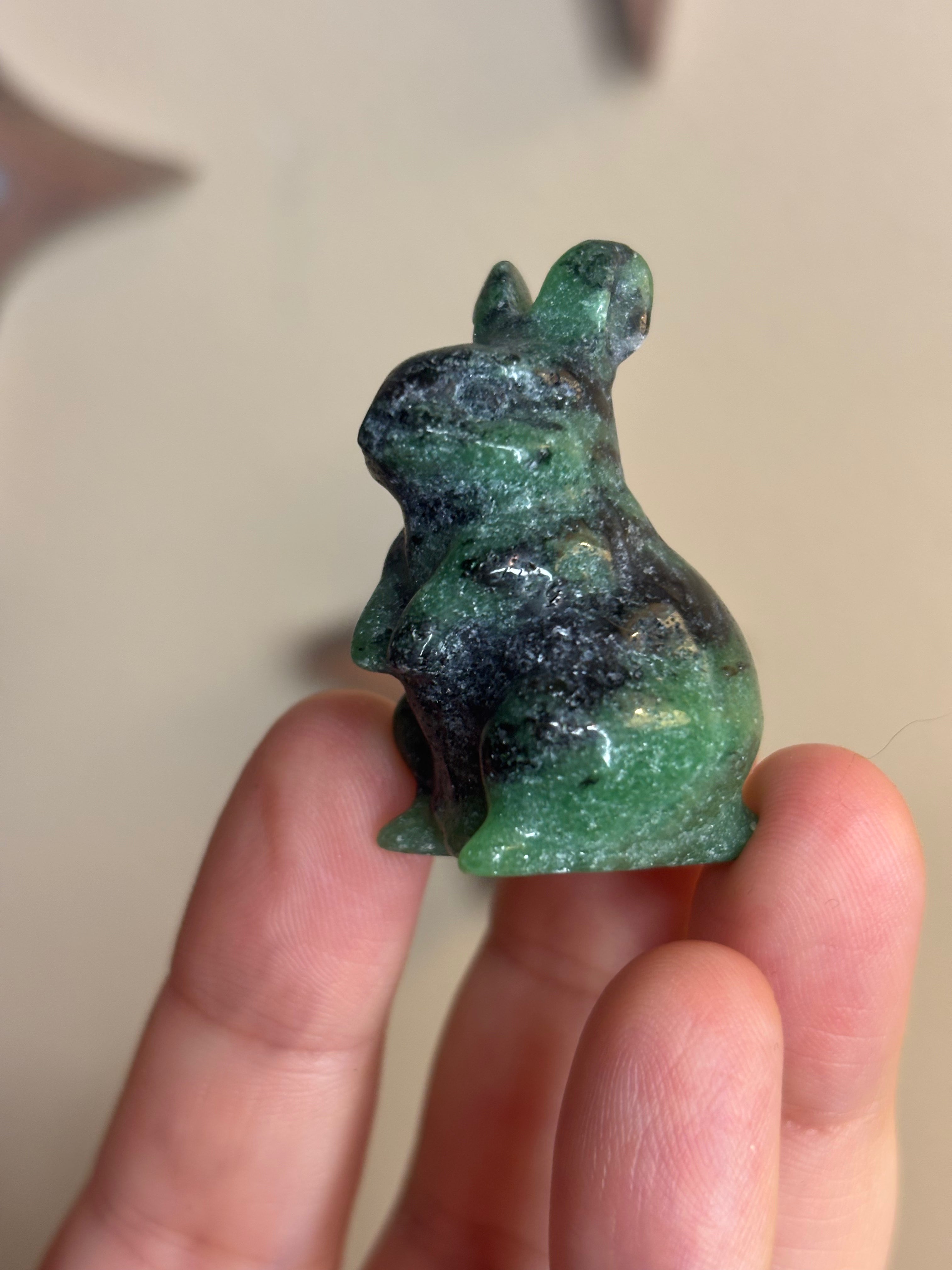 Bunny carvings various materials - click to see more!