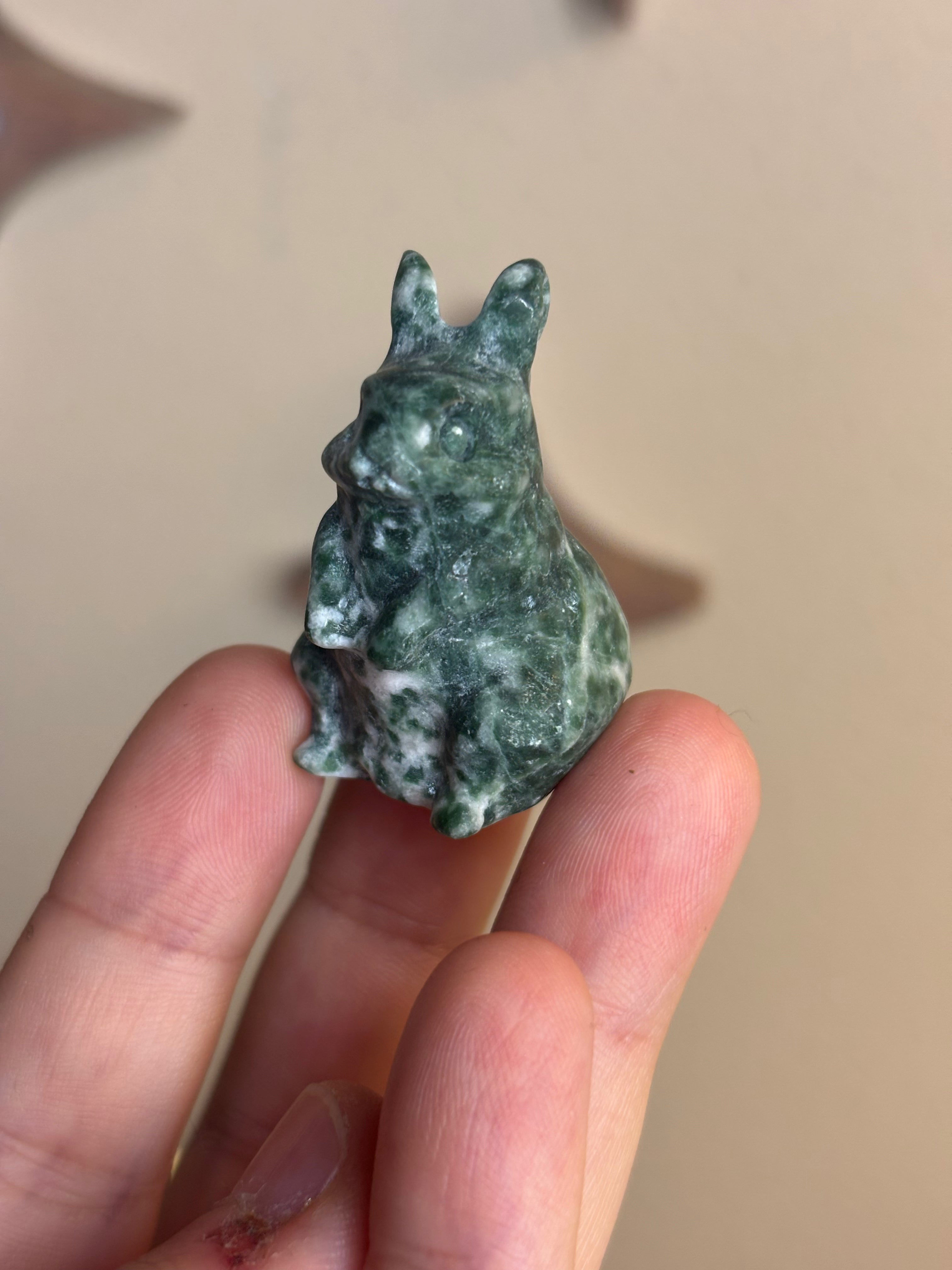 Bunny carvings various materials - click to see more!