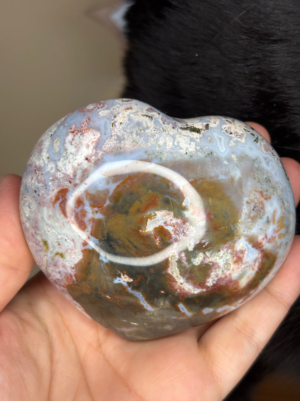 Jasper puffy heart