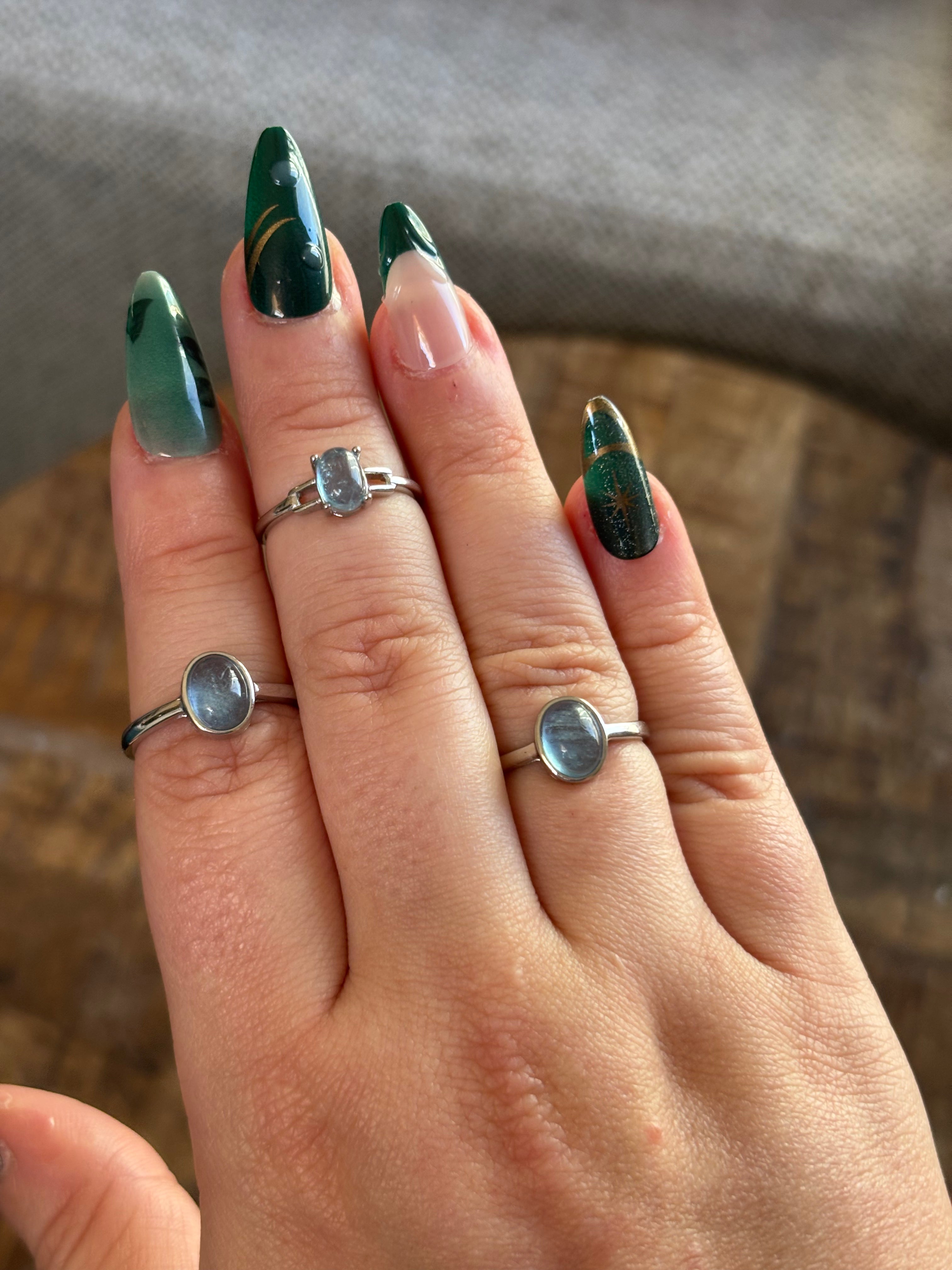 Rings - Aquamarine