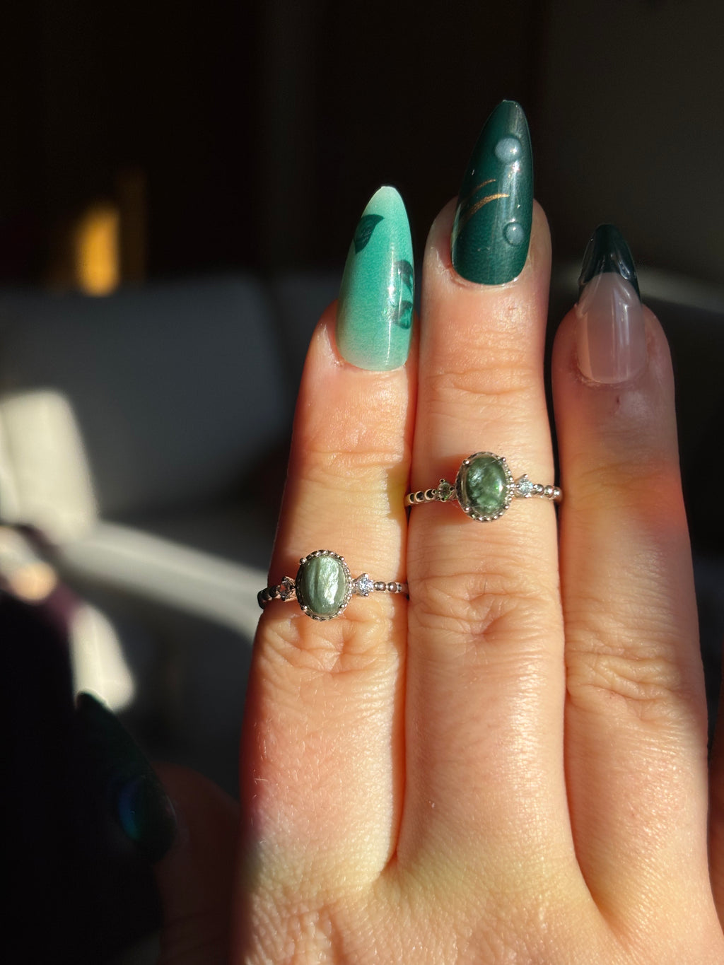 Ring - seraphinite