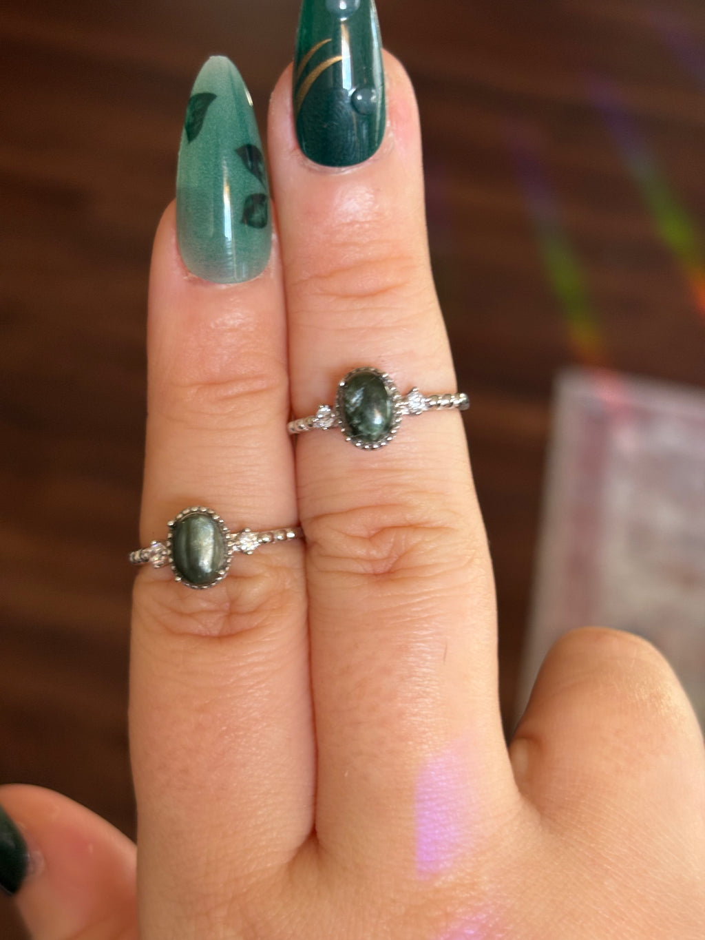 Ring - seraphinite