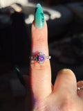 Ring - charoite