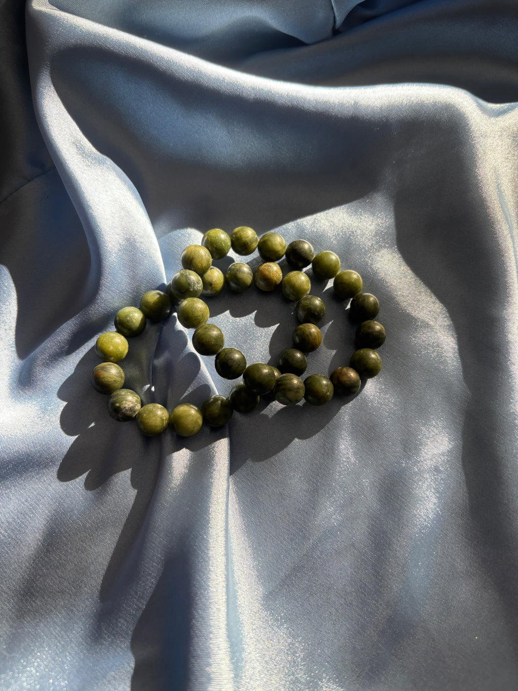 Bracelet - Olivine Jade