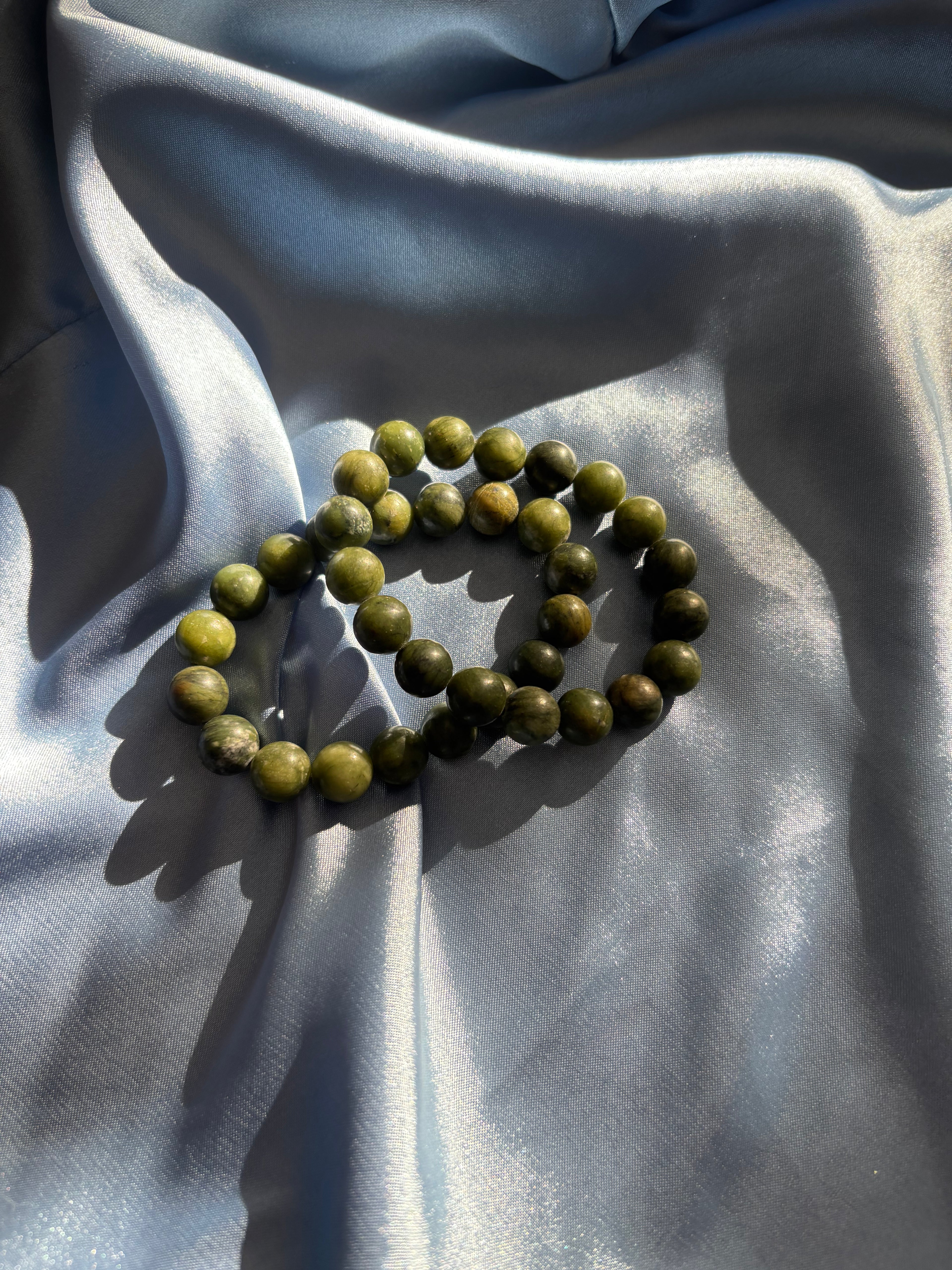 Bracelet - Olivine Jade