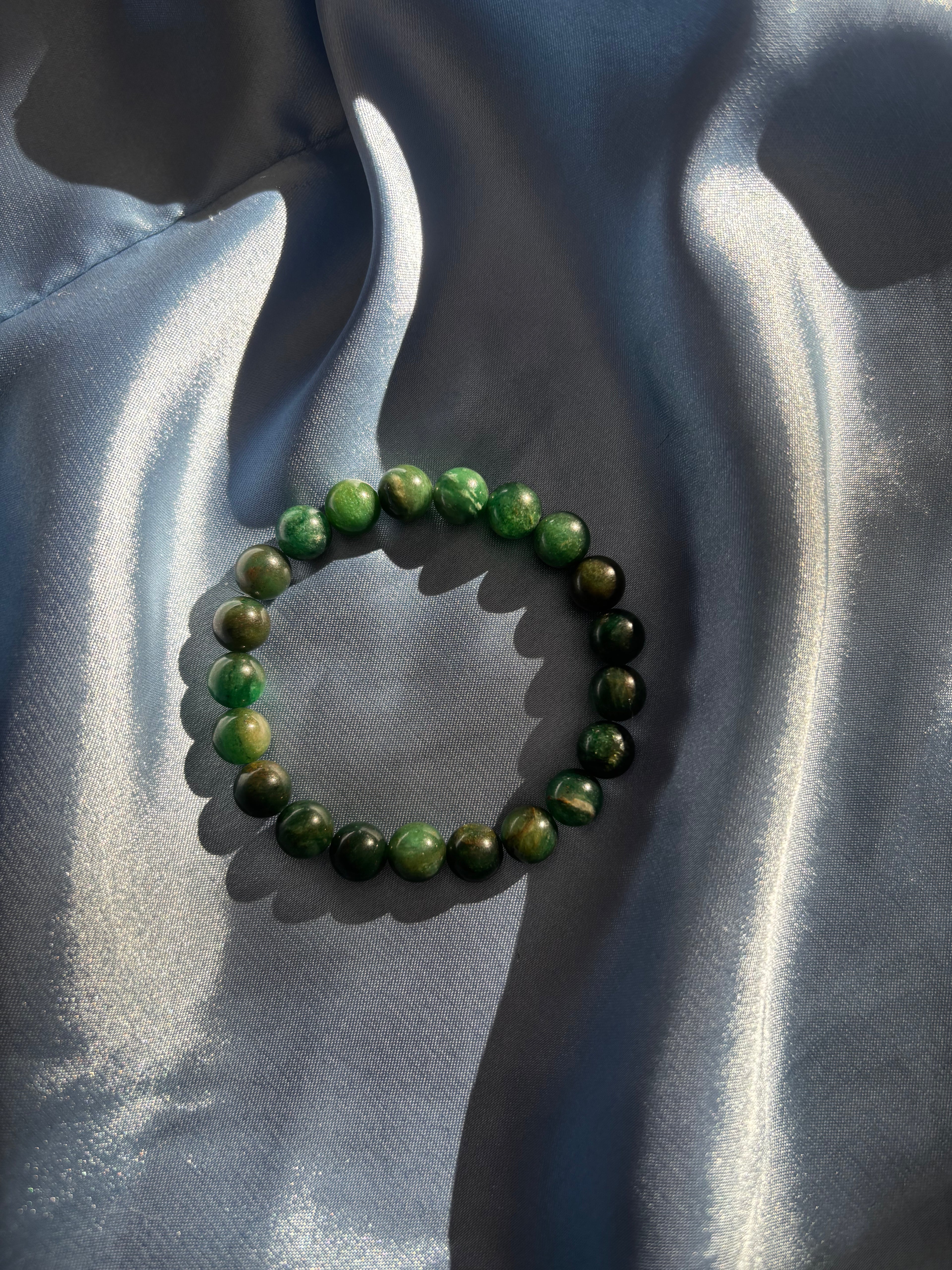 Bracelet - Muscovite and green mica