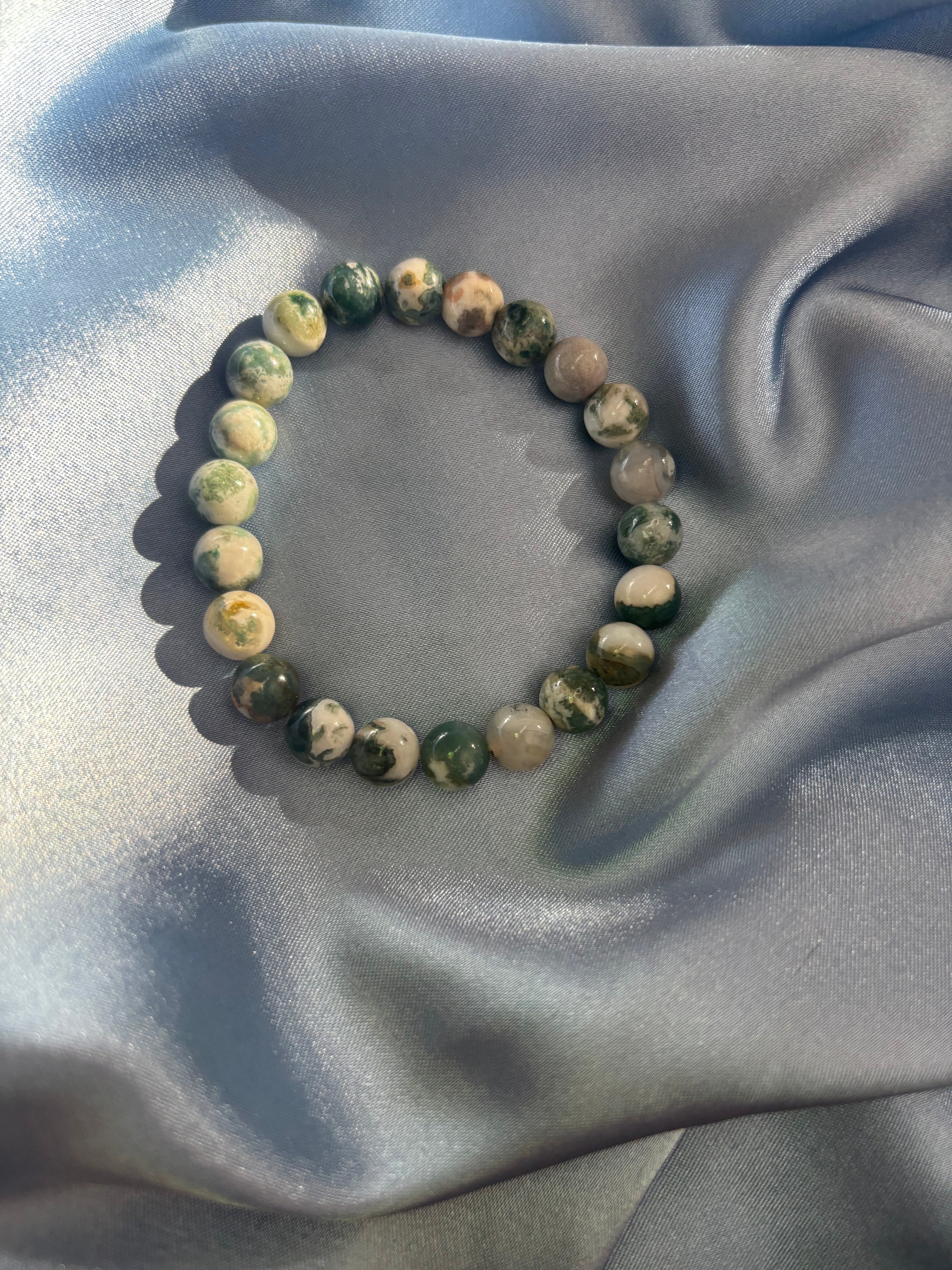 Bracelet - Tree moss agate
