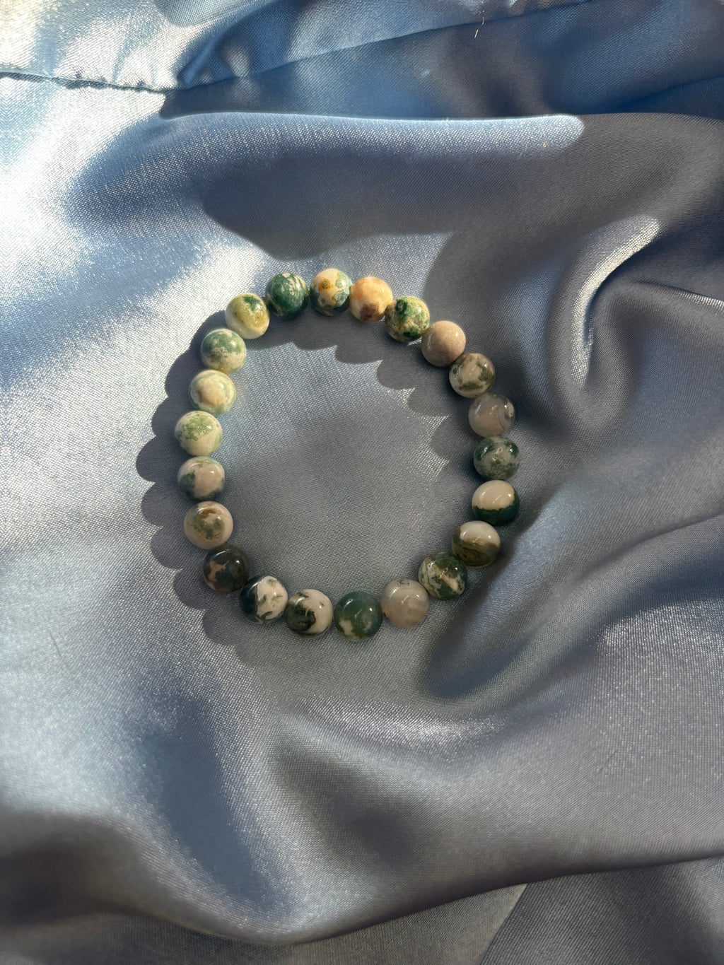 Bracelet - Tree moss agate