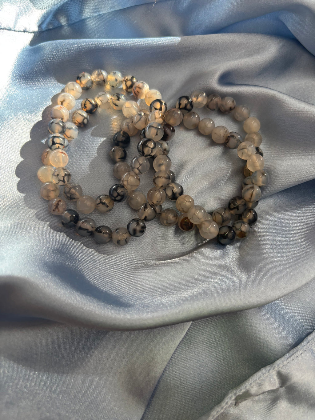Bracelet - Spider web agate