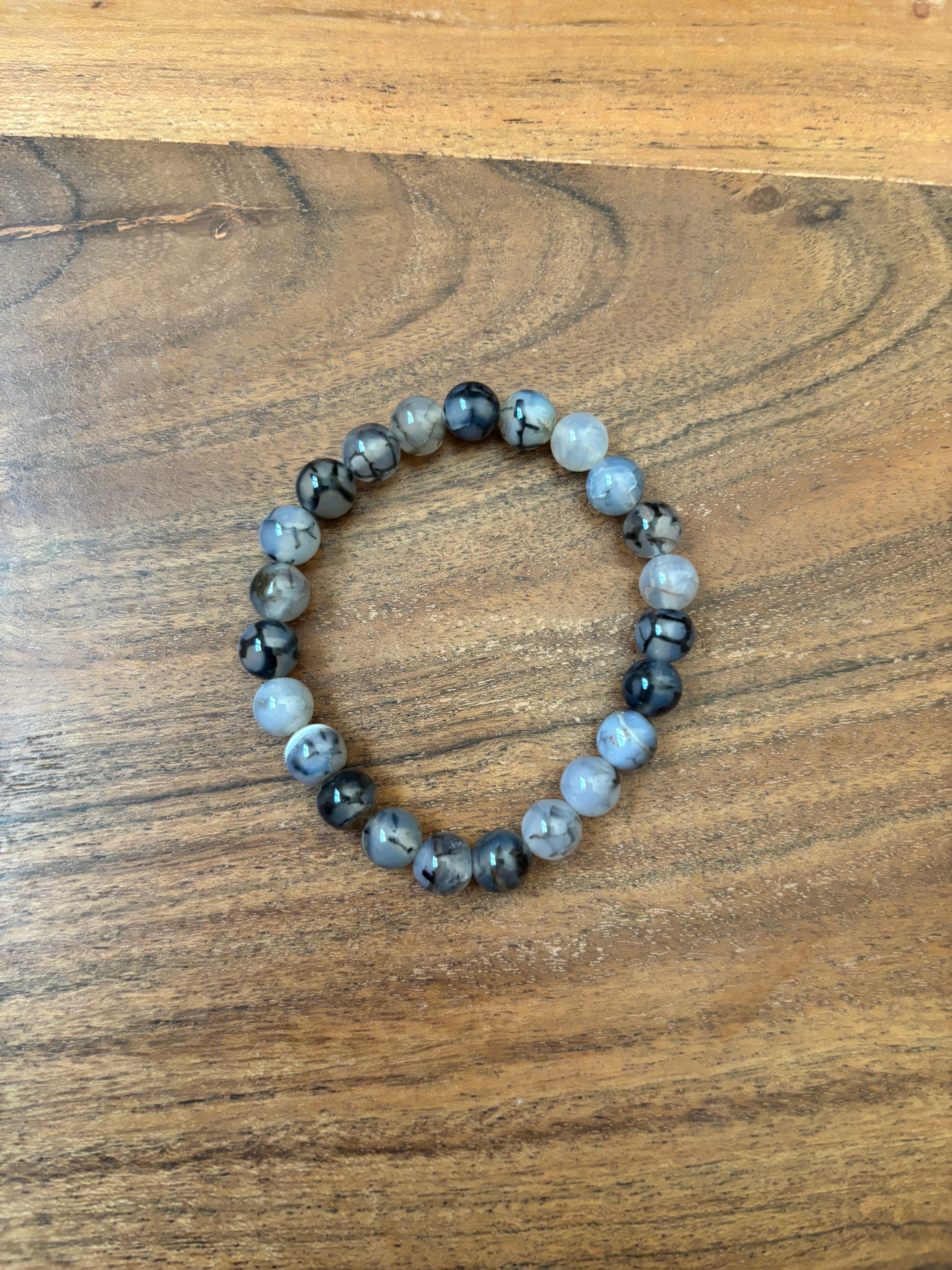 Bracelet - Spider web agate