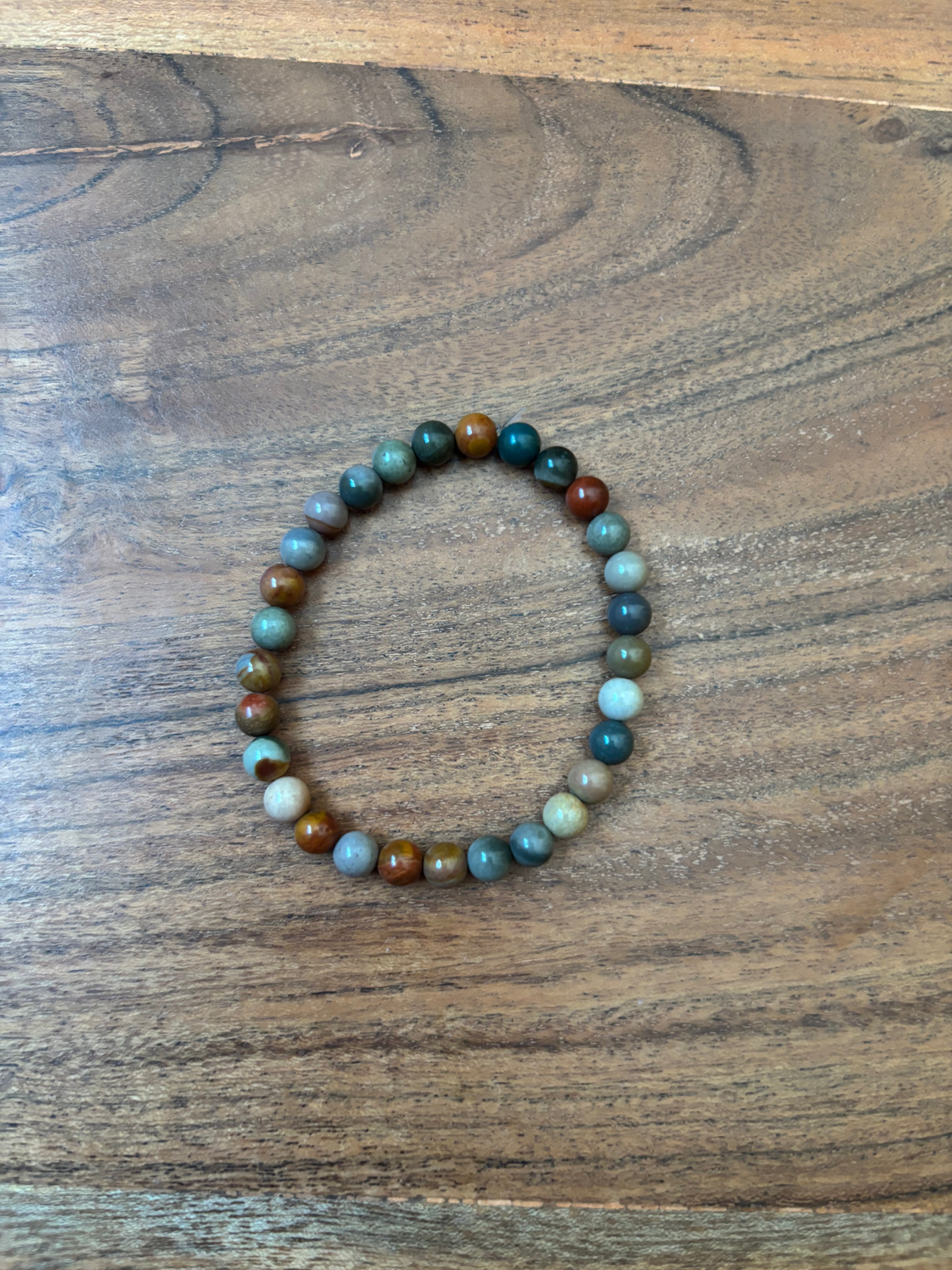 Bracelet - polychrome jasper