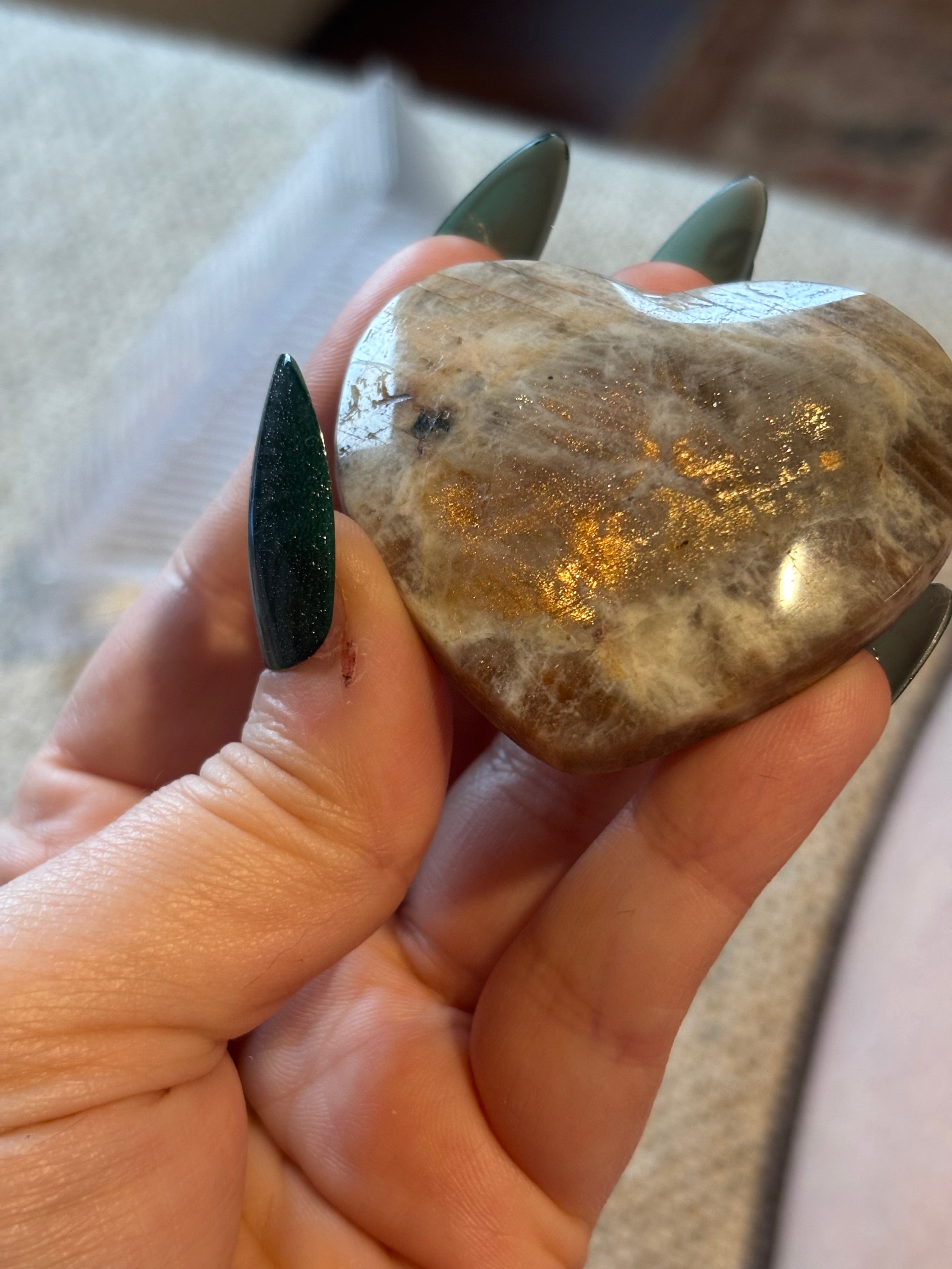 Moonstone hearts